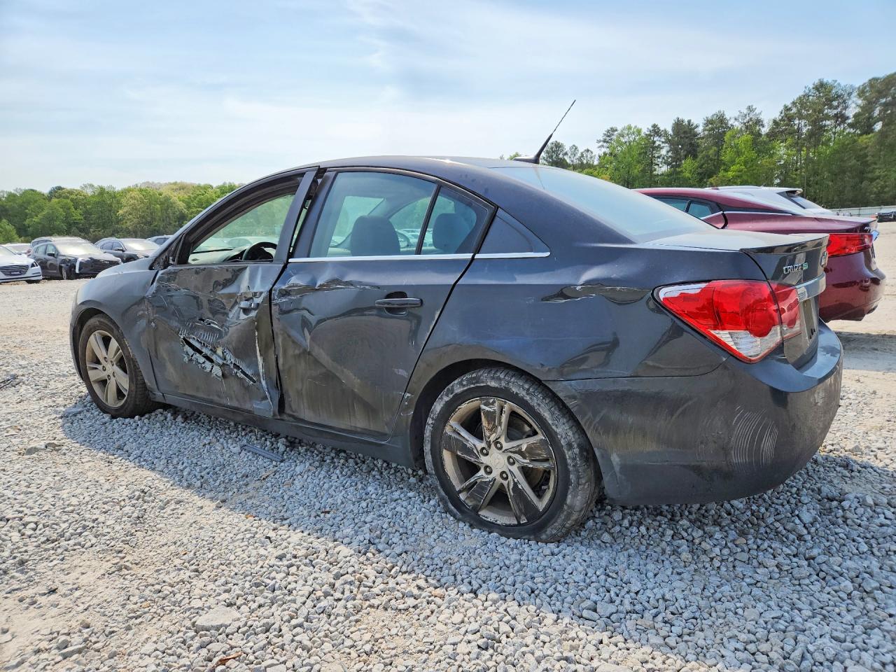 2014 Chevrolet Cruze Black vin: 1G1P75SZ9E7100656