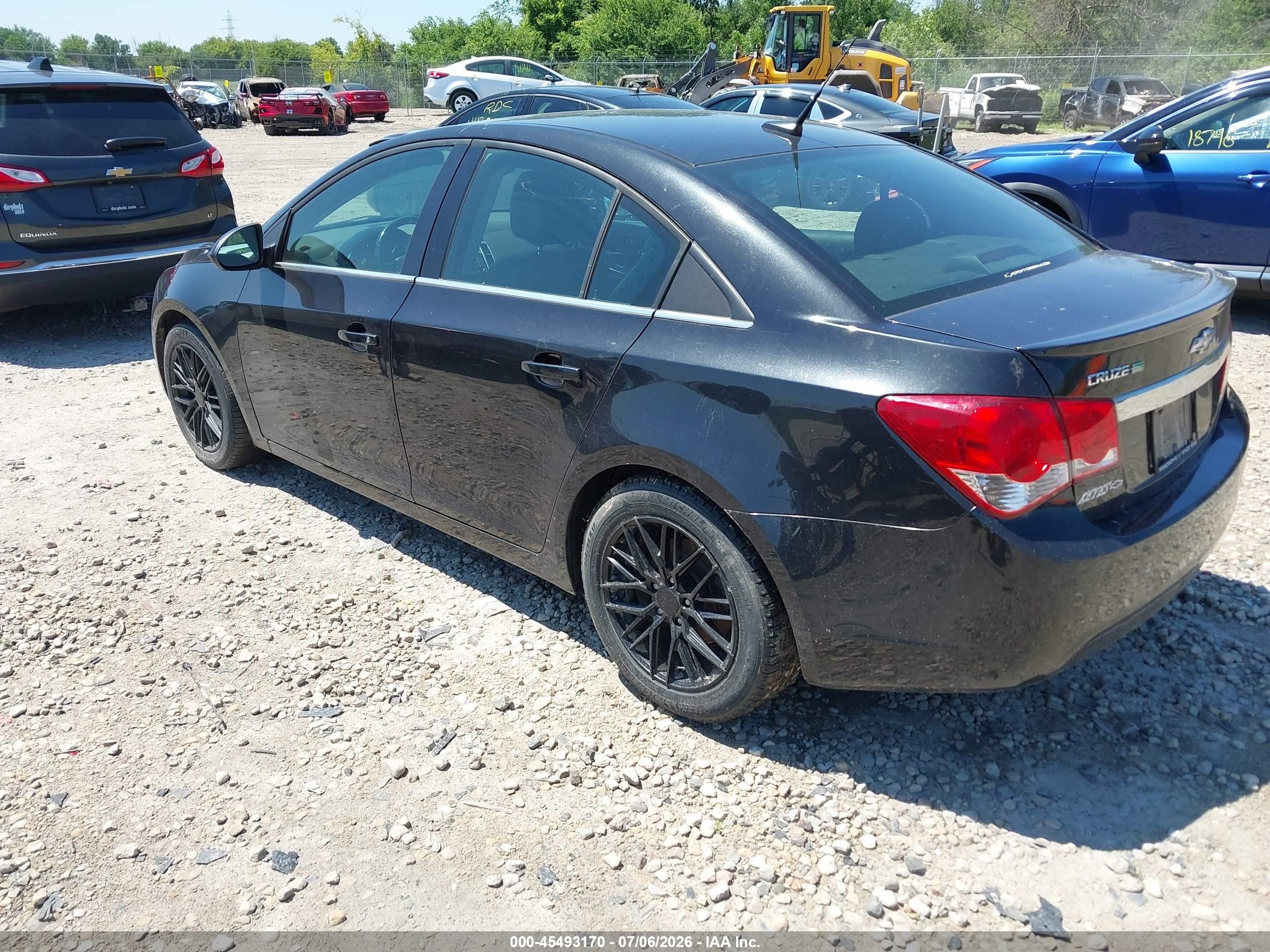 2014 Chevrolet Cruze Diesel Черный vin: 1G1P75SZ9E7273769