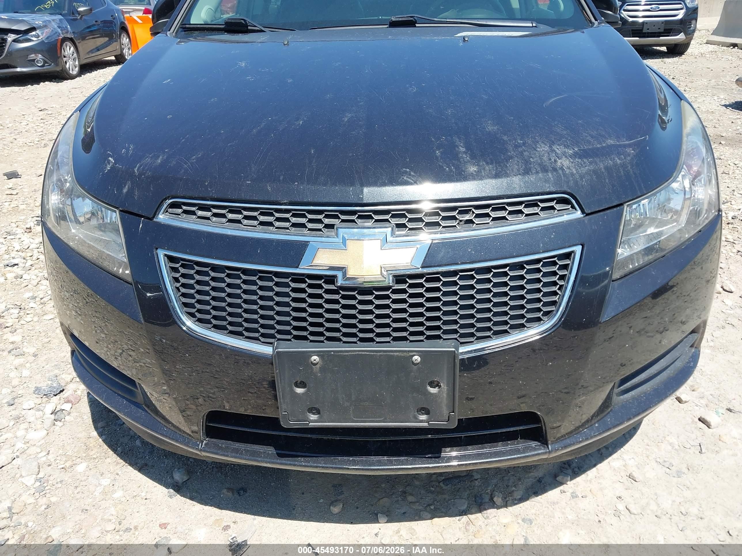 2014 Chevrolet Cruze Diesel Черный vin: 1G1P75SZ9E7273769