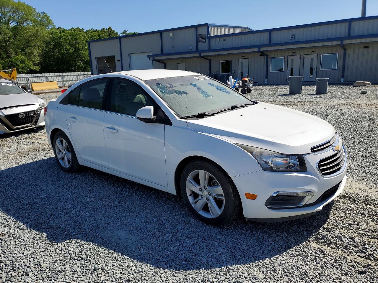 2015 Chev Cruze White vin: 1G1P75SZ9F7230826