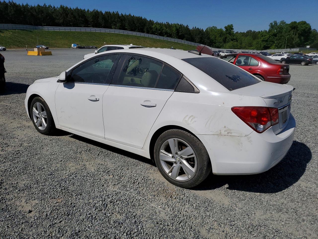 2015 Chev Cruze White vin: 1G1P75SZ9F7230826