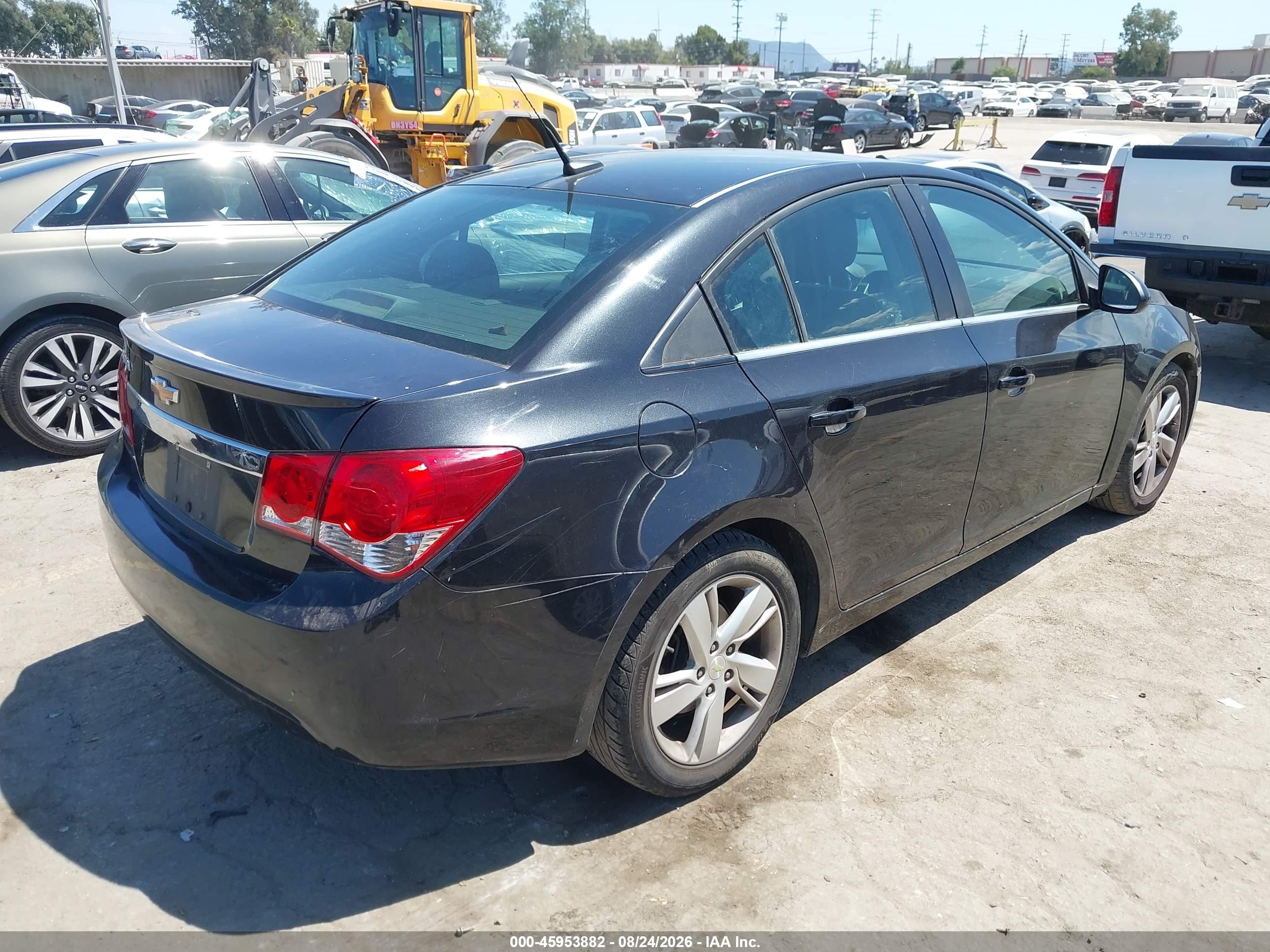 2014 Chevrolet Cruze Diesel Black vin: 1G1P75SZXE7216660