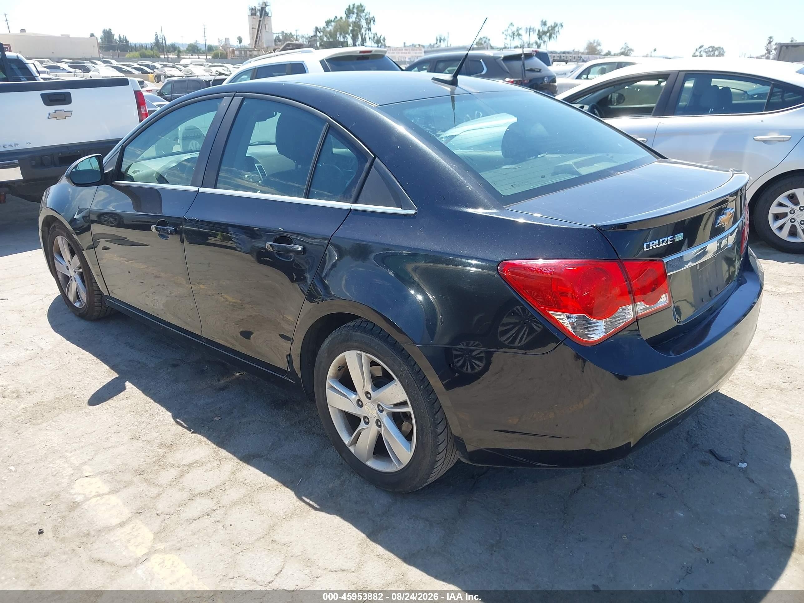 2014 Chevrolet Cruze Diesel Black vin: 1G1P75SZXE7216660