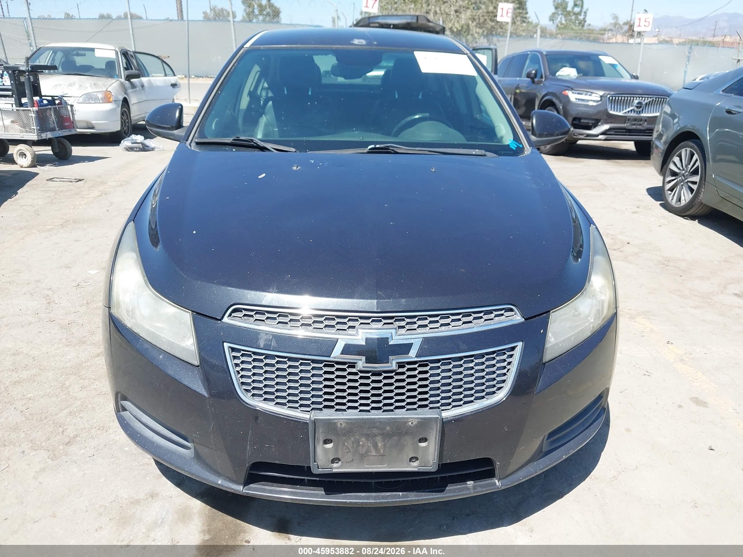 2014 Chevrolet Cruze Diesel Black vin: 1G1P75SZXE7216660