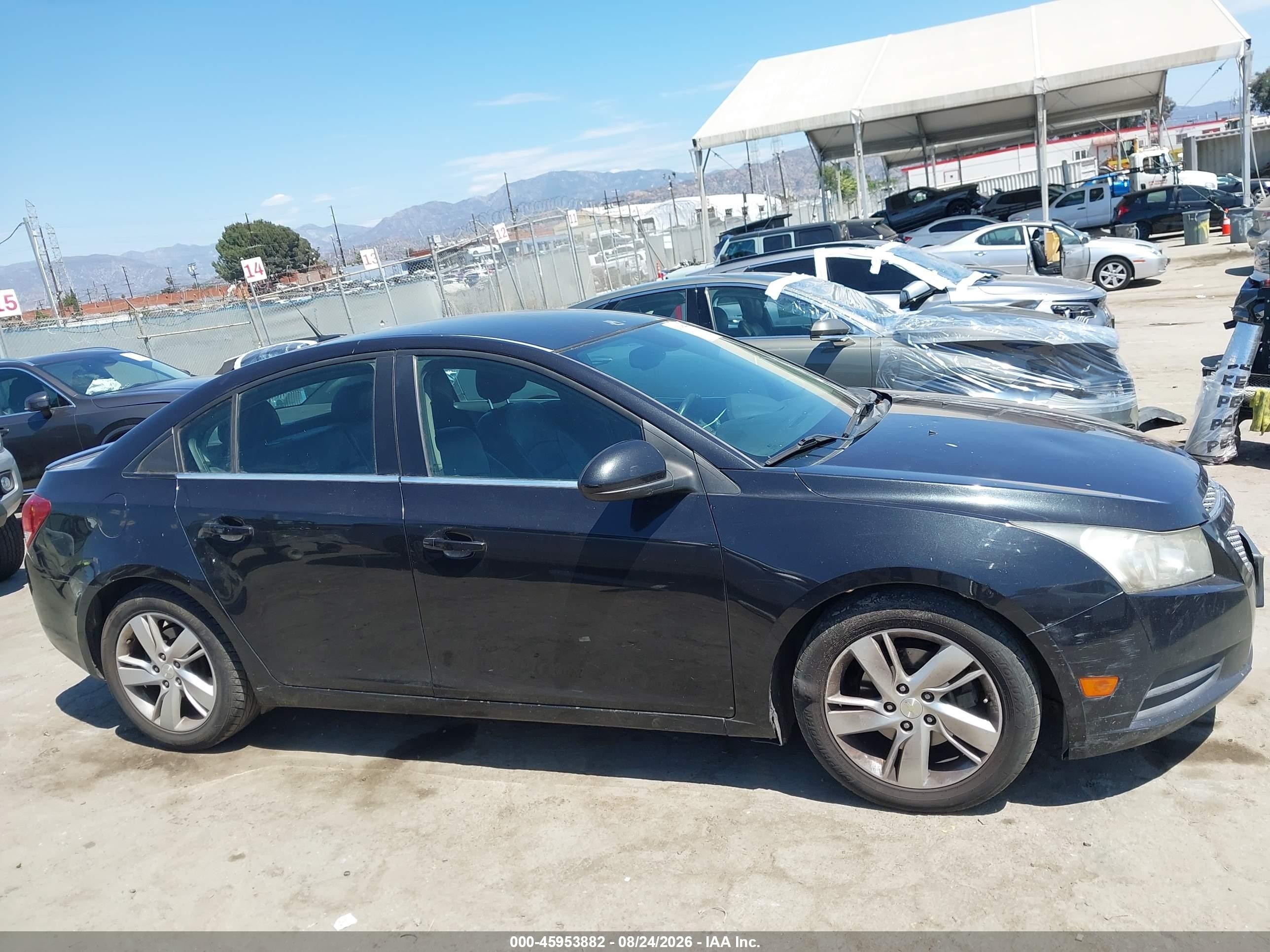 2014 Chevrolet Cruze Diesel Black vin: 1G1P75SZXE7216660