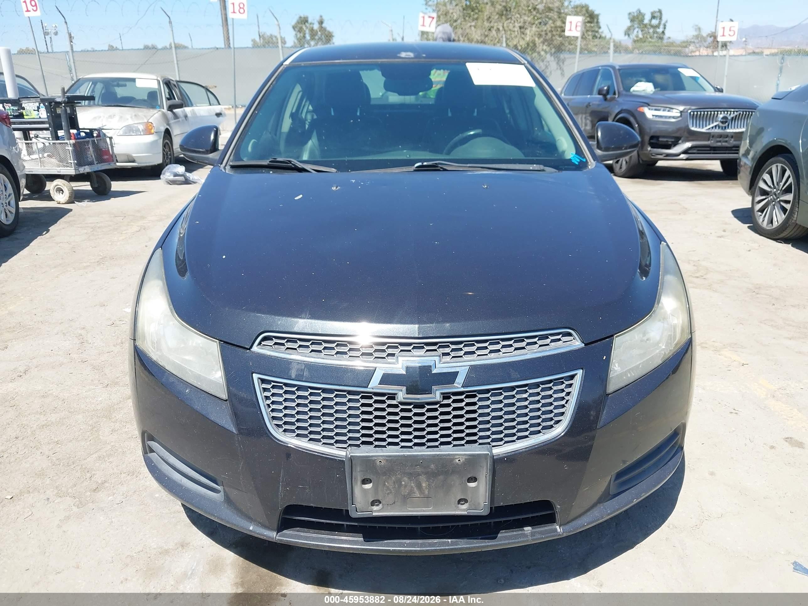 2014 Chevrolet Cruze Diesel Black vin: 1G1P75SZXE7216660