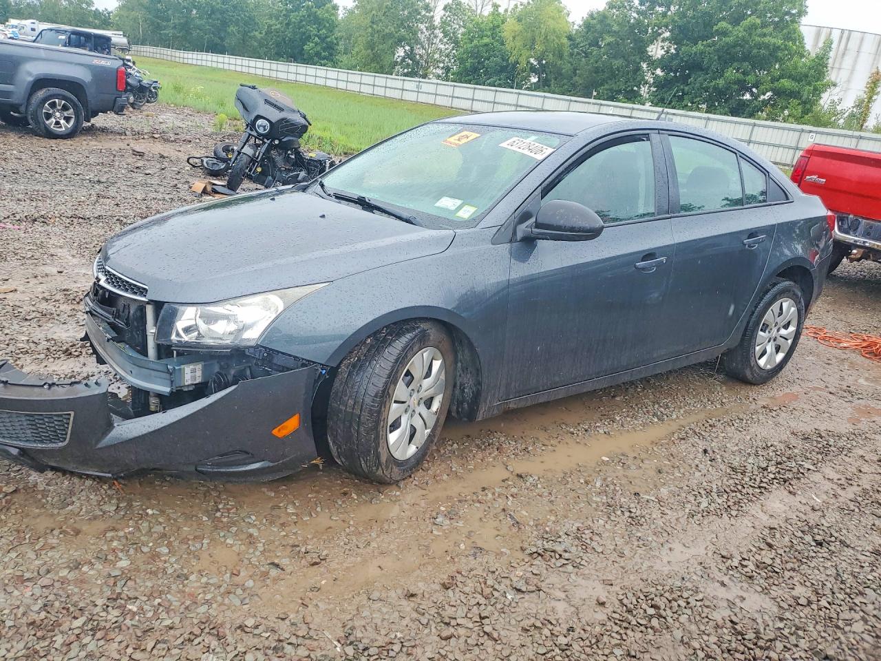 2013 Chevrolet Cruze Ls Gray vin: 1G1PA5SG1D7171817