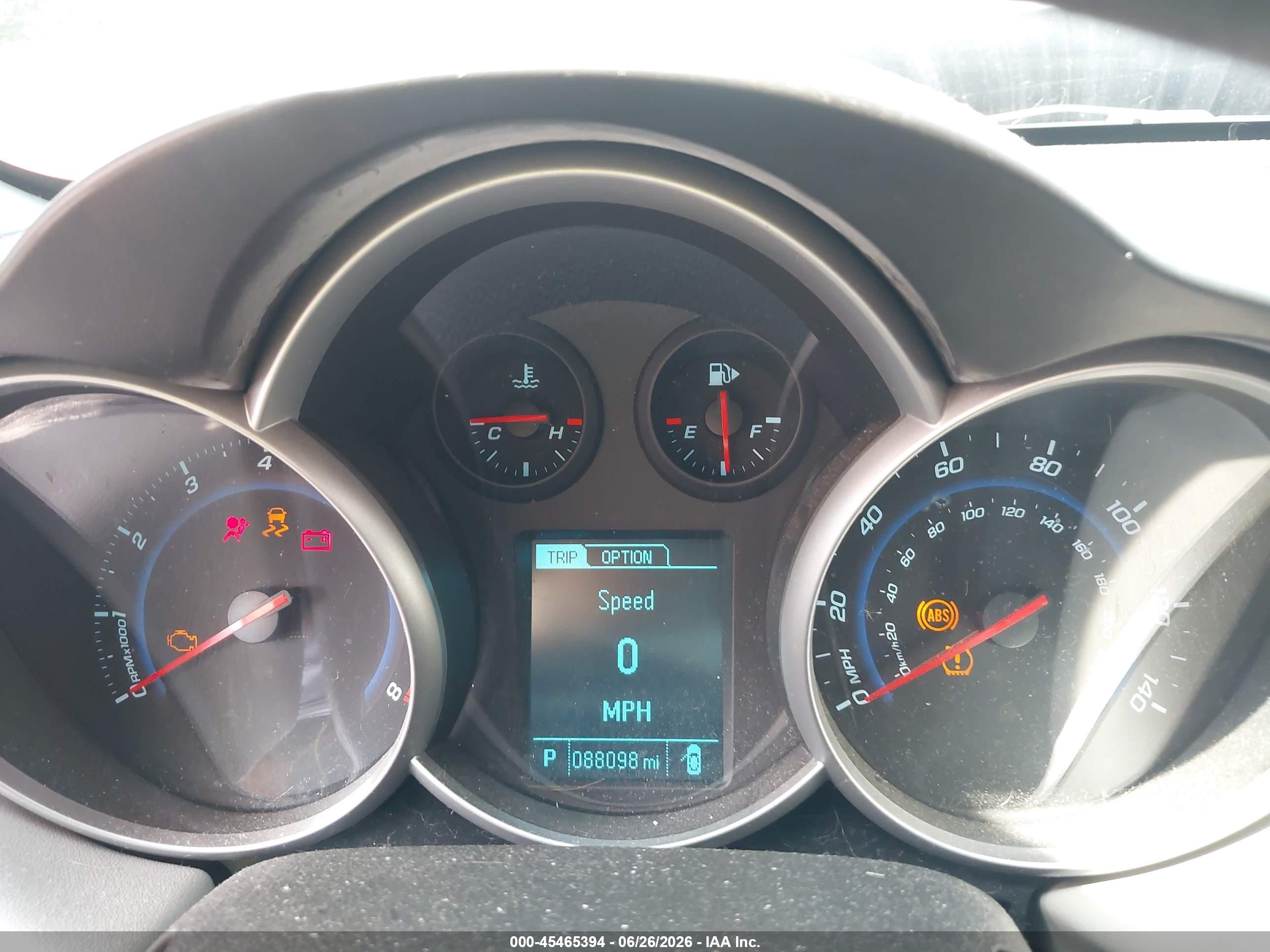 2013 Chevrolet Cruze Ls Auto Black vin: 1G1PA5SG1D7301899