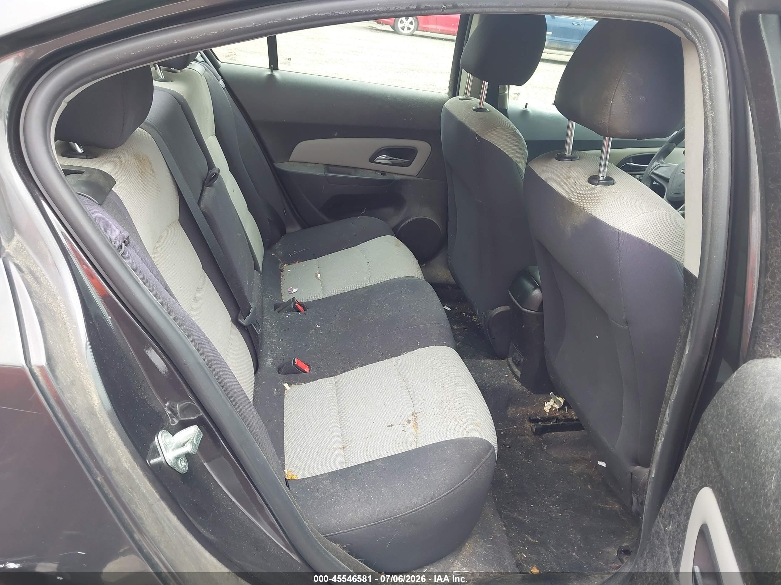 2014 Chevrolet Cruze Ls Auto Серый vin: 1G1PA5SG1E7208852
