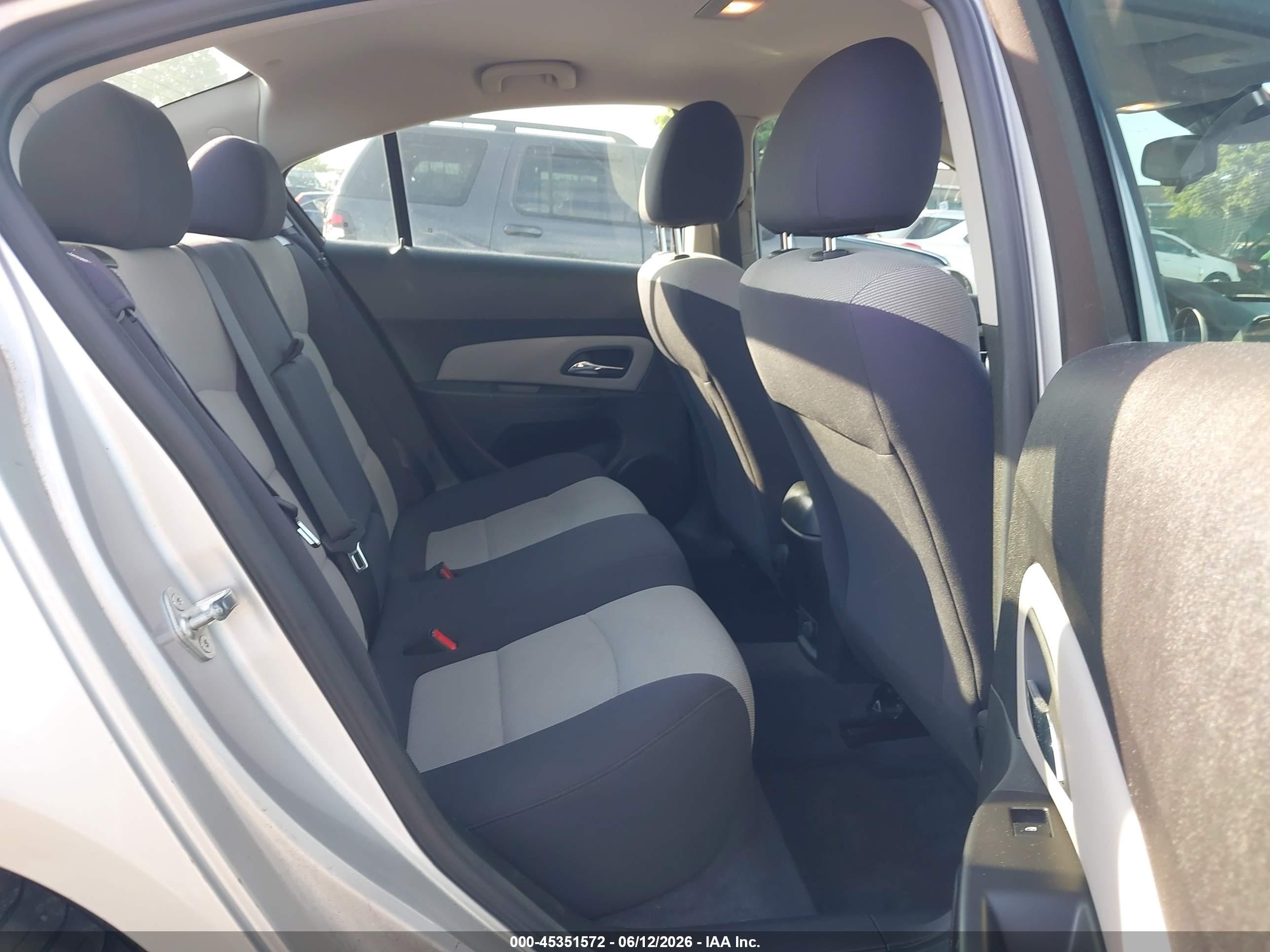 2013 Chevrolet Cruze Ls Auto Silver vin: 1G1PA5SG2D7120598