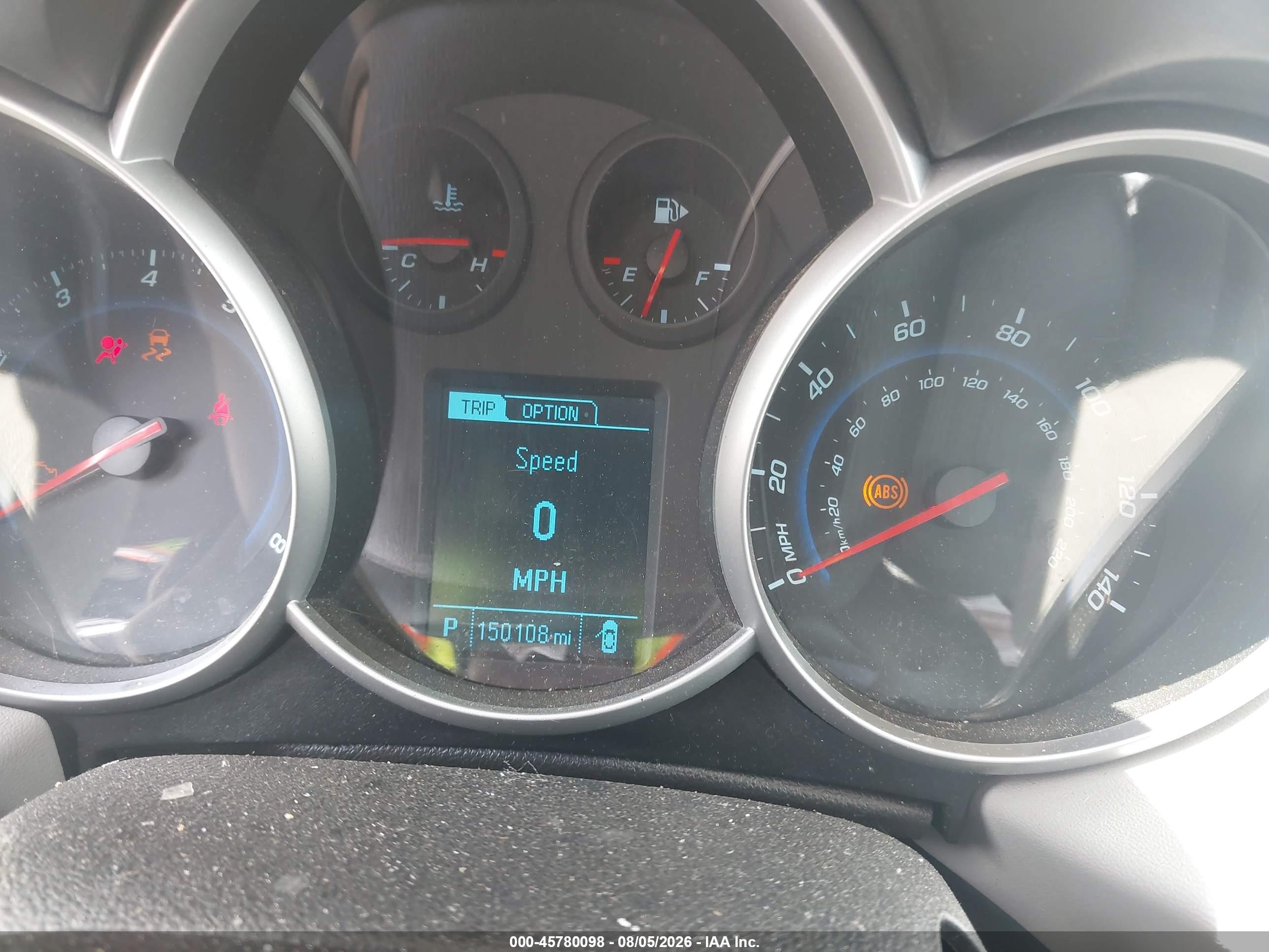 2013 Chevrolet Cruze Ls Auto Blue vin: 1G1PA5SG2D7198363