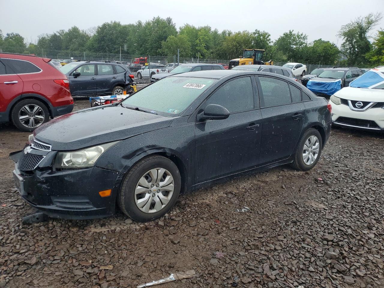 2013 Chevrolet Cruze Ls Черный vin: 1G1PA5SG2D7308585