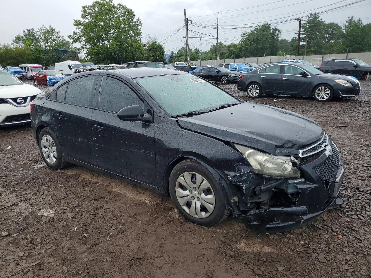 2013 Chevrolet Cruze Ls Черный vin: 1G1PA5SG2D7308585
