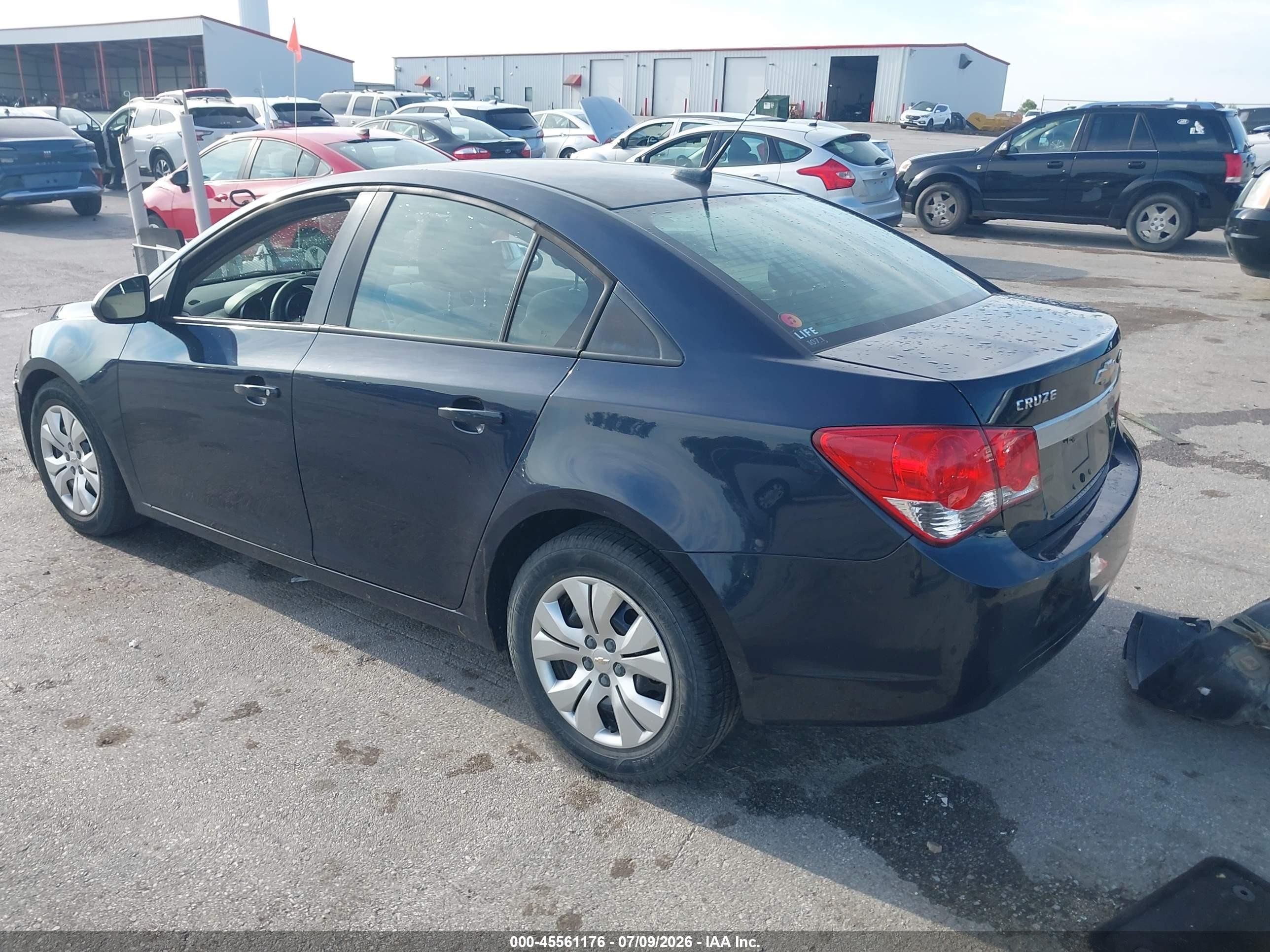 2014 Chevrolet Cruze Ls Auto Blue vin: 1G1PA5SG2E7174484