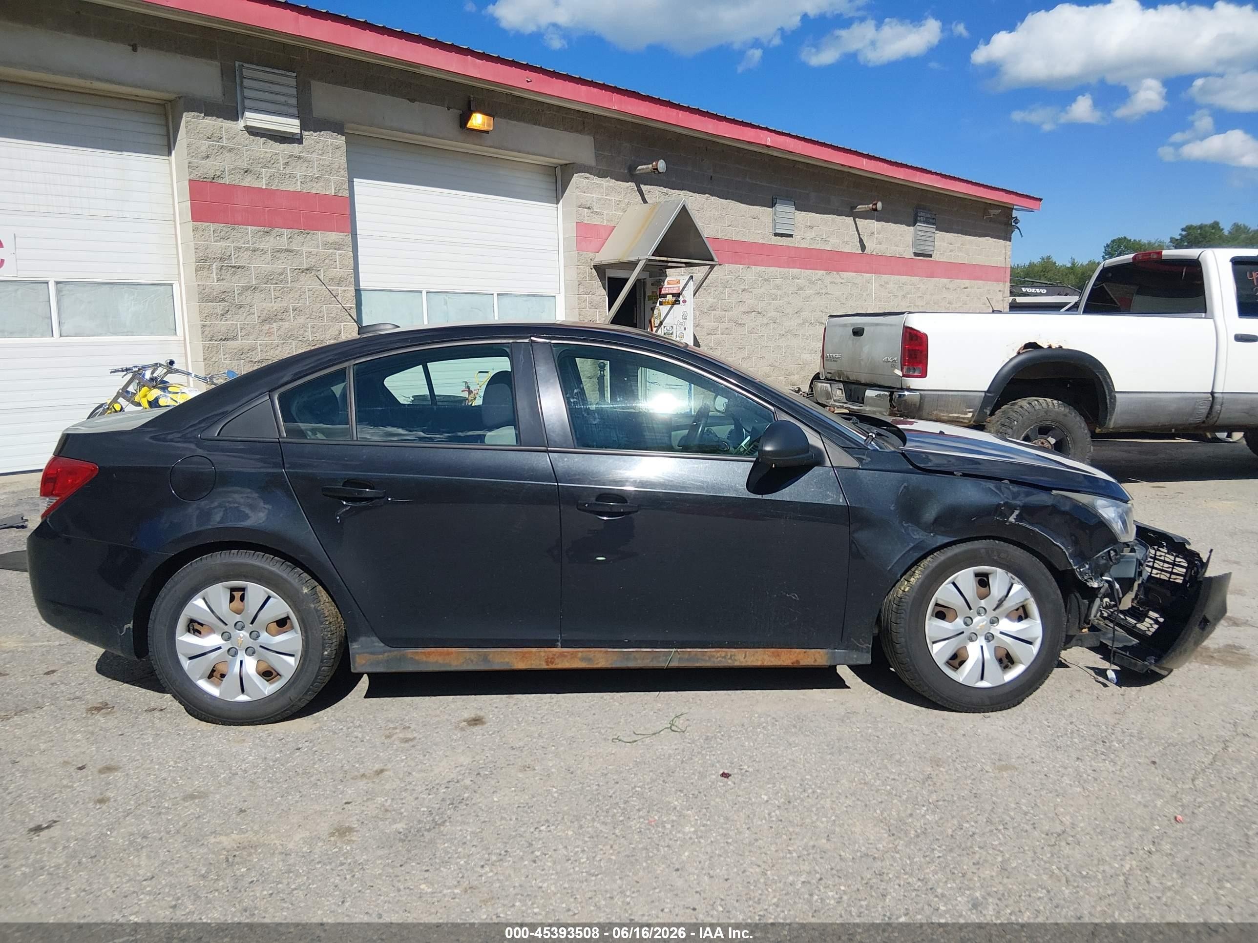 2015 Chevrolet Cruze Ls Auto Черный vin: 1G1PA5SG2F7223149