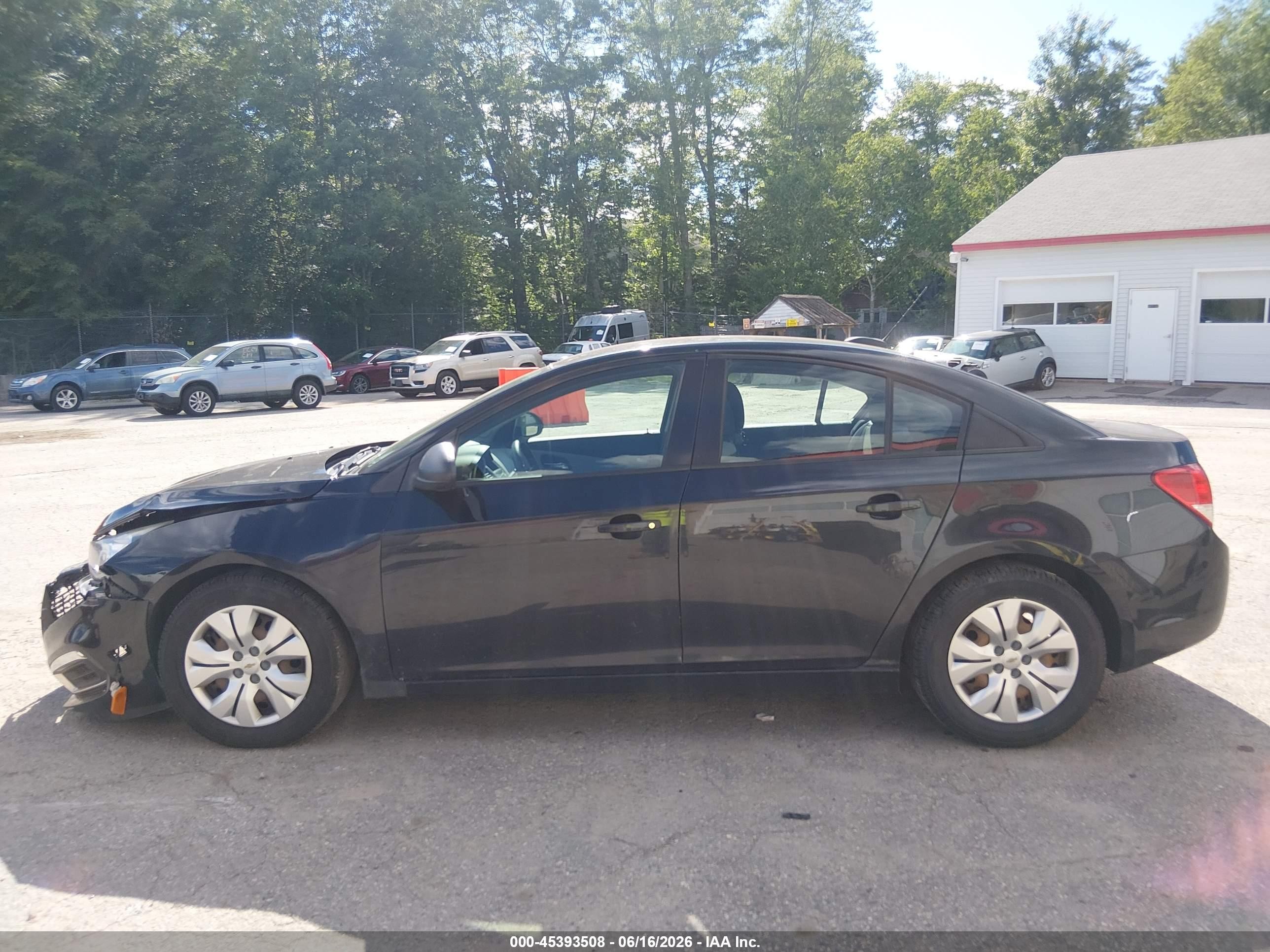 2015 Chevrolet Cruze Ls Auto Черный vin: 1G1PA5SG2F7223149