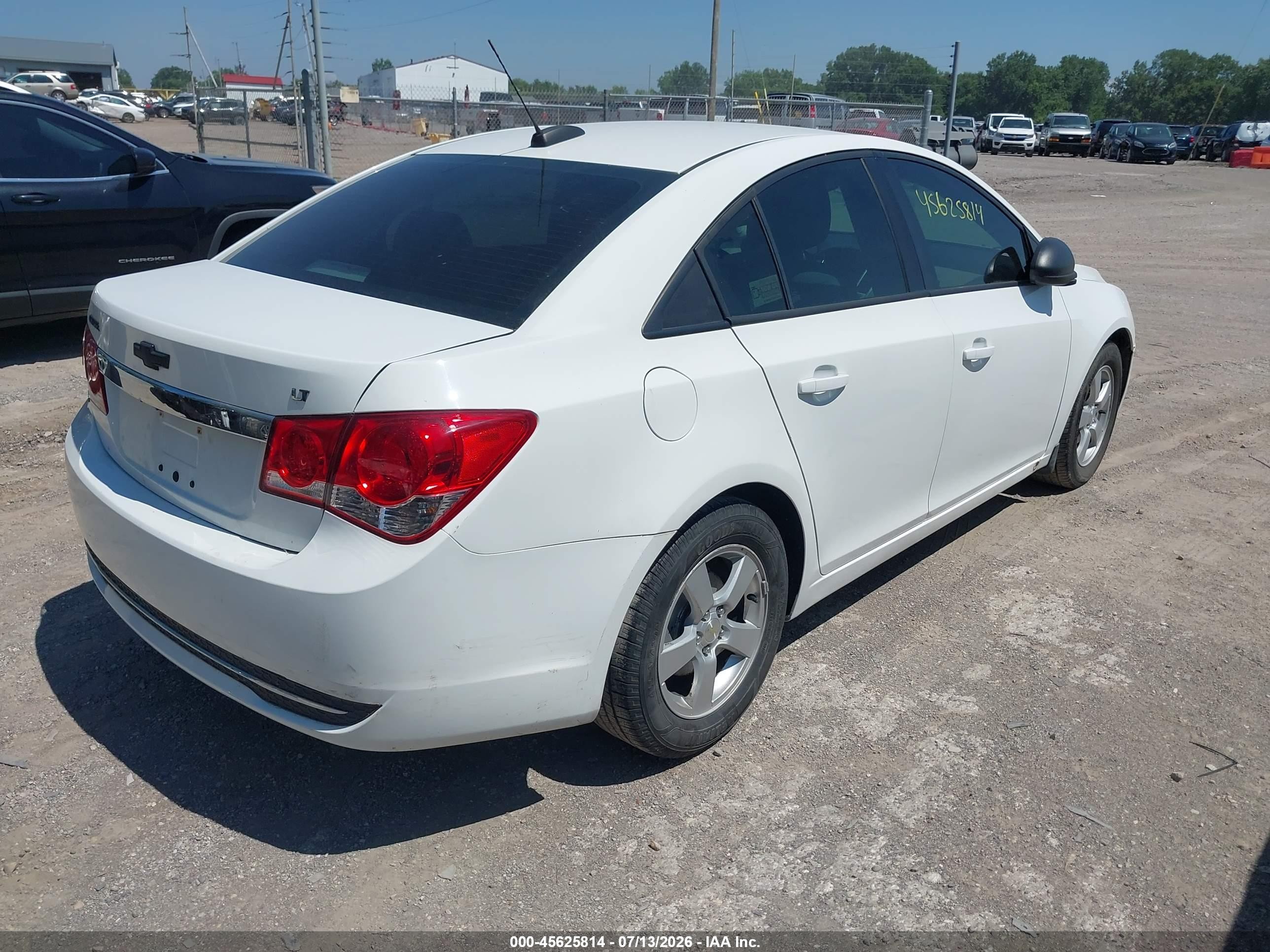 2015 Chevrolet Cruze Ls Auto White vin: 1G1PA5SG2F7254692