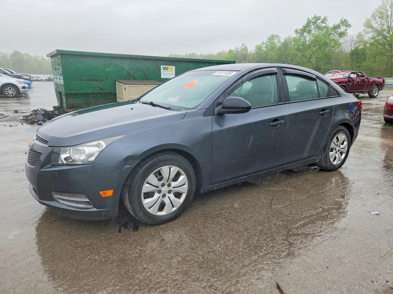 2013 Chevrolet Cruze Ls Gray vin: 1G1PA5SG3D7216448