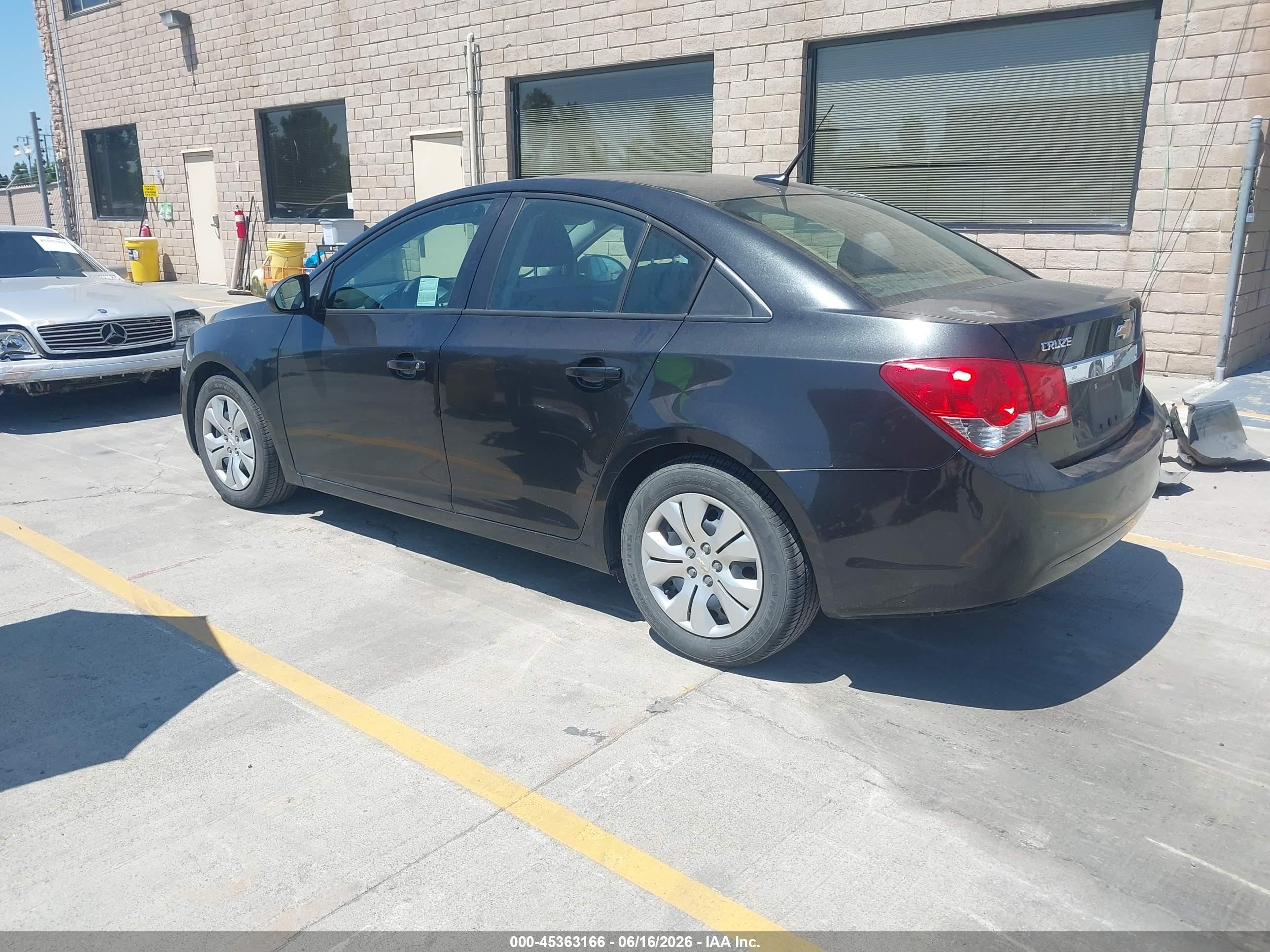 2013 Chevrolet Cruze Ls Auto Black vin: 1G1PA5SG4D7260135