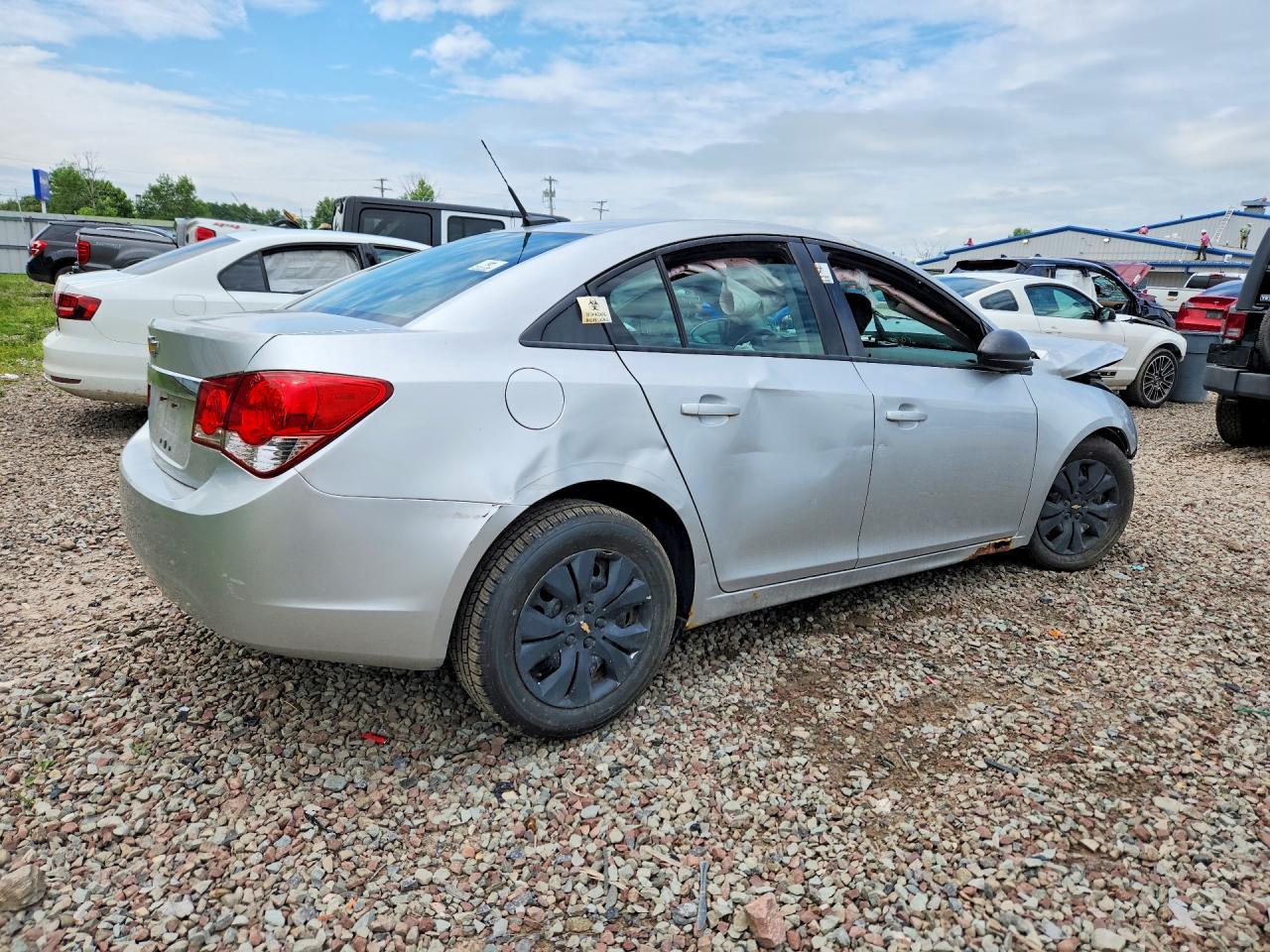 2014 Chevrolet Cruze Ls Silver vin: 1G1PA5SG4E7215567