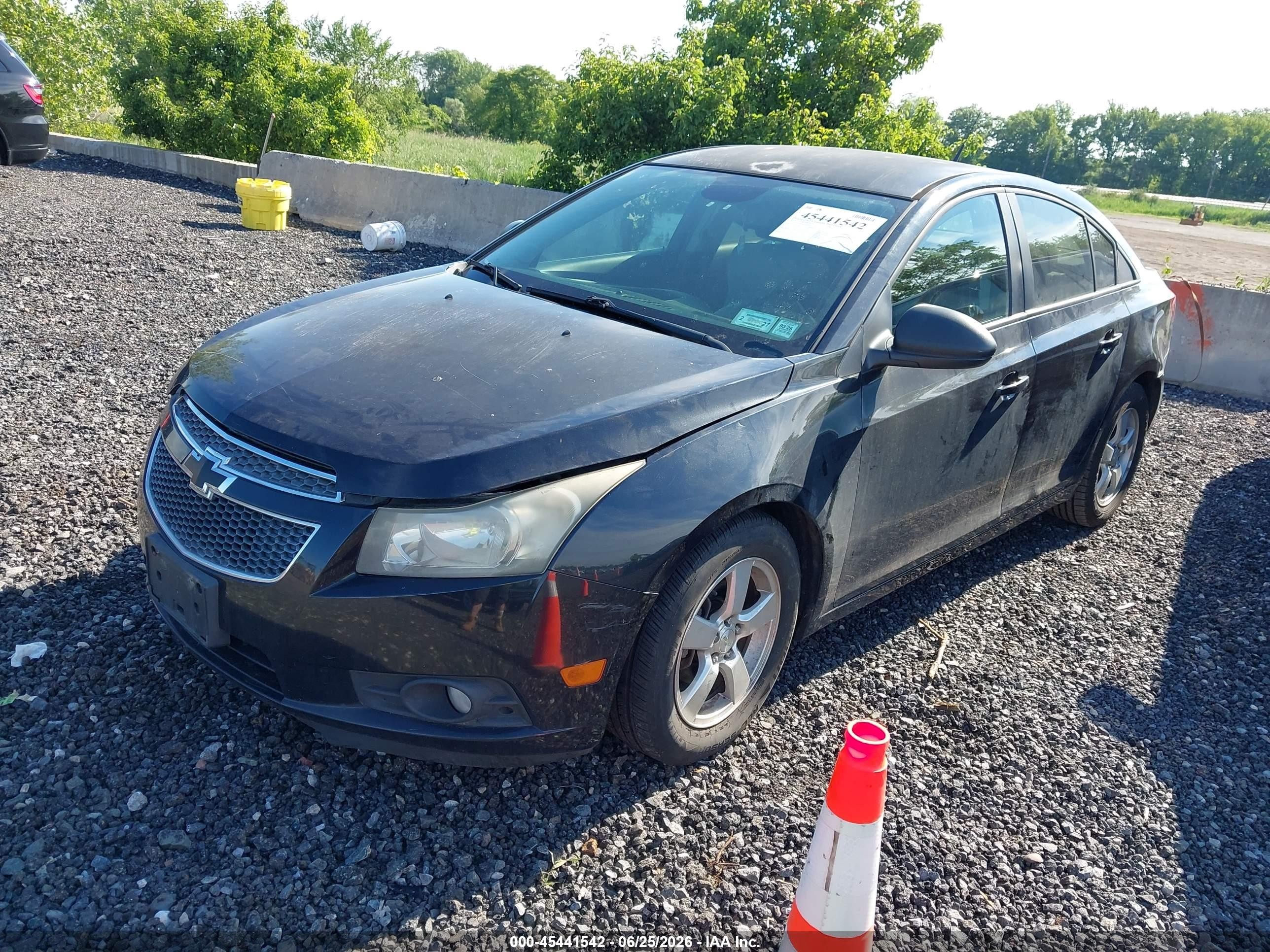 2013 Chevrolet Cruze Ls Auto Black vin: 1G1PA5SG5D7245207