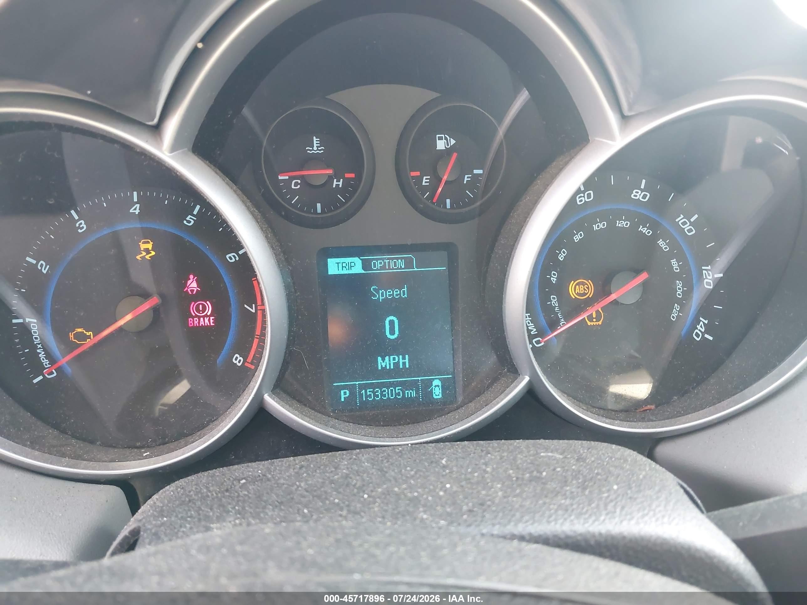 2013 Chevrolet Cruze Ls Auto Белый vin: 1G1PA5SG5D7309469