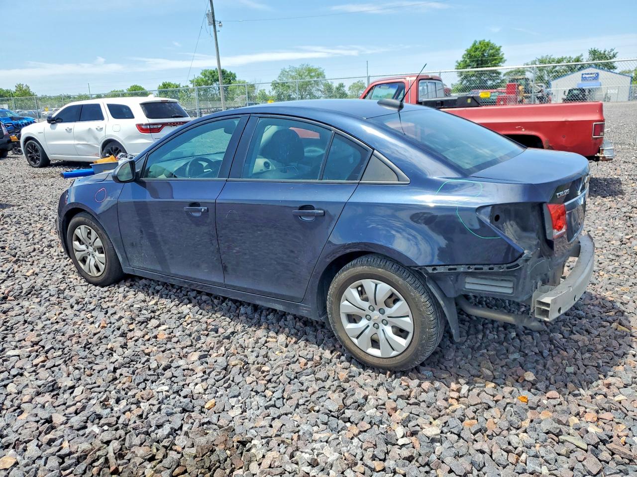 2015 Chevrolet Cruze Ls Blue vin: 1G1PA5SG5F7229477