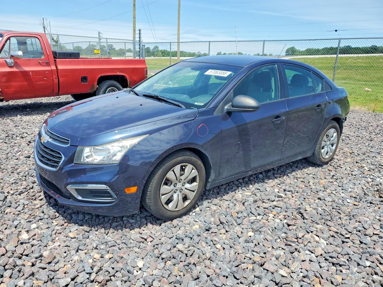 2015 Chevrolet Cruze Ls Blue vin: 1G1PA5SG5F7229477