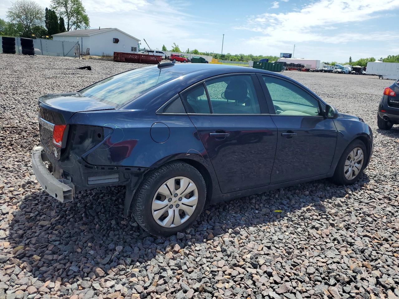 2015 Chevrolet Cruze Ls Blue vin: 1G1PA5SG5F7229477