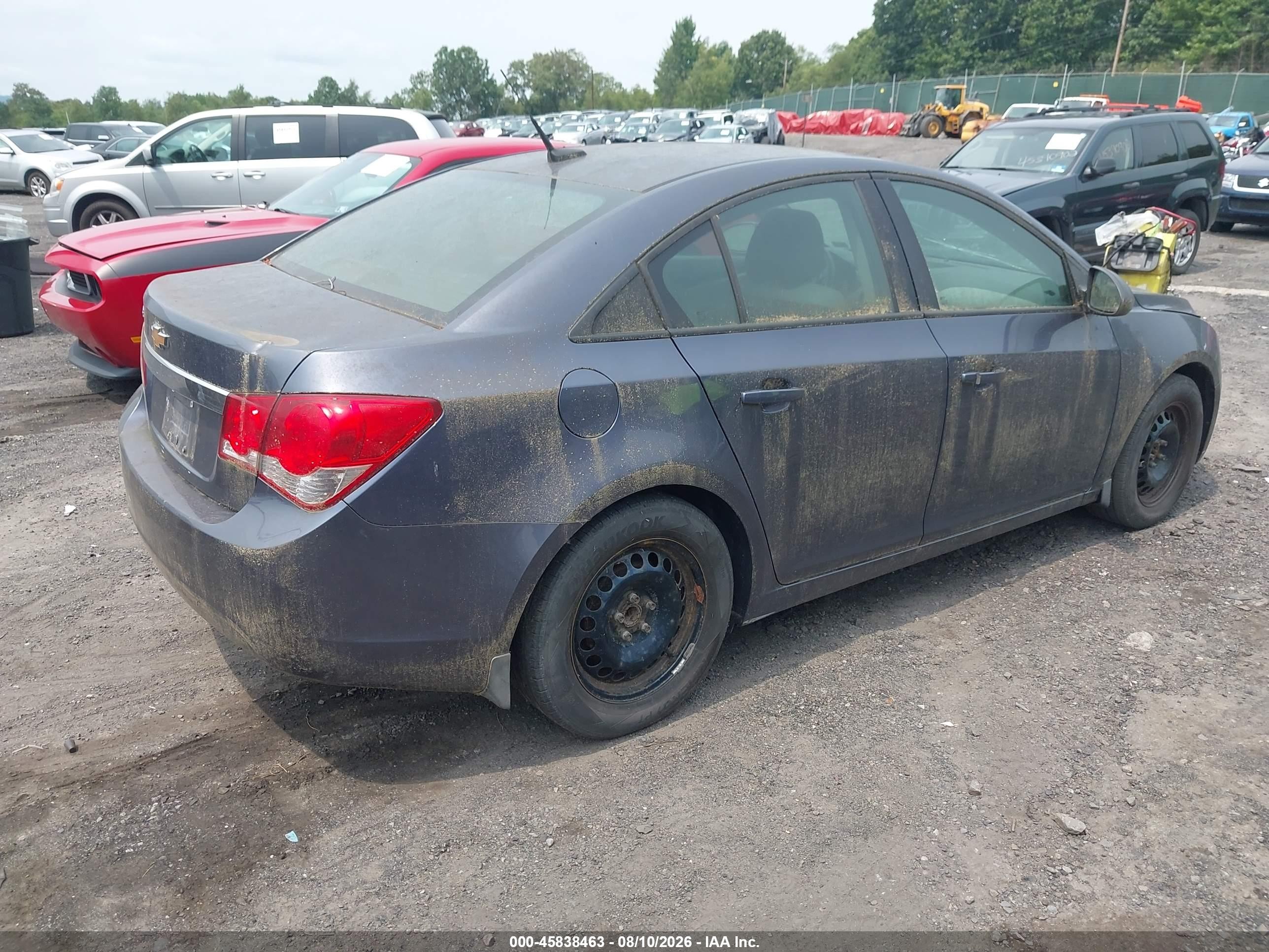 2013 Chevrolet Cruze Ls Auto Blue vin: 1G1PA5SG7D7317850