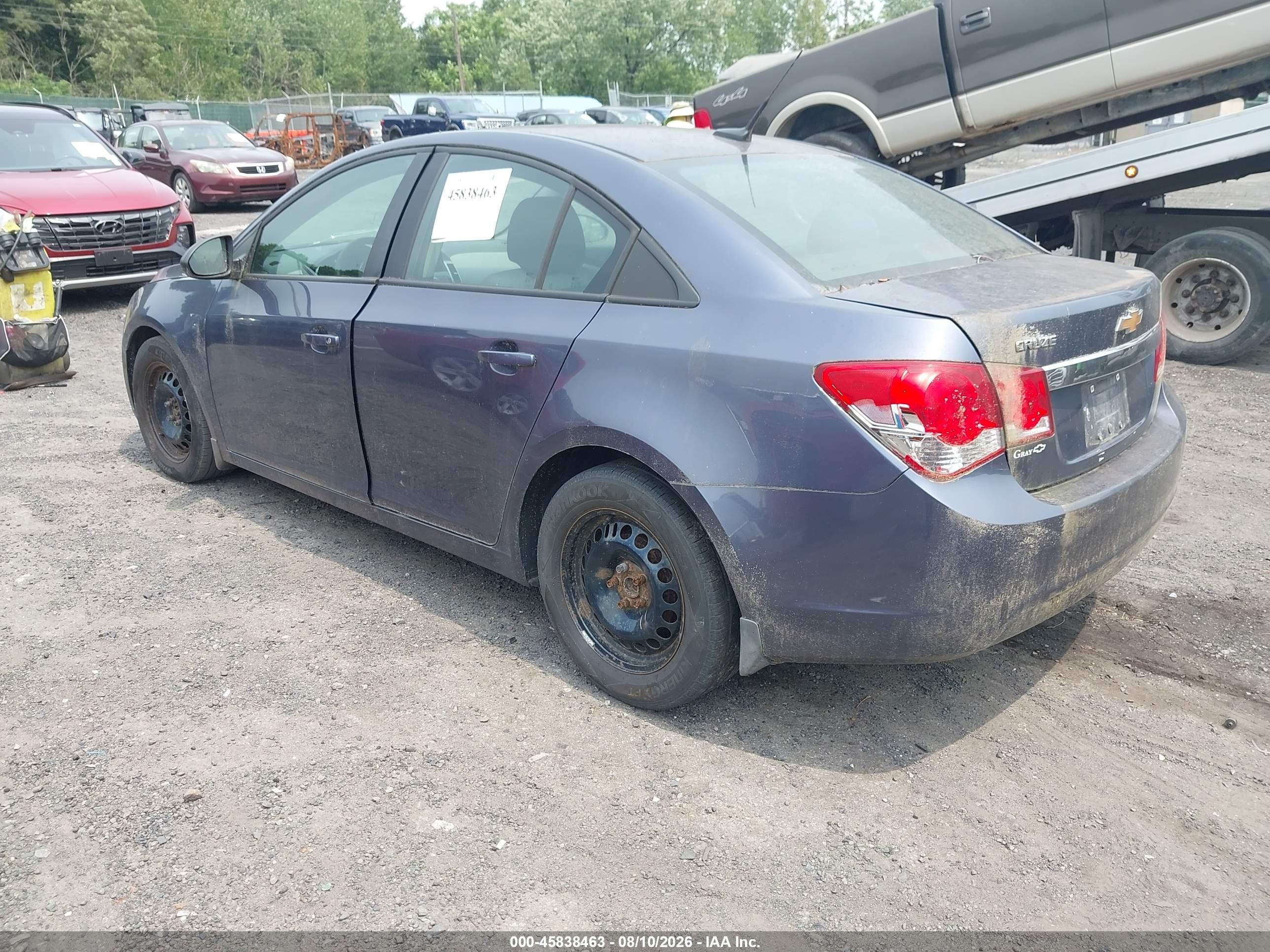 2013 Chevrolet Cruze Ls Auto Blue vin: 1G1PA5SG7D7317850