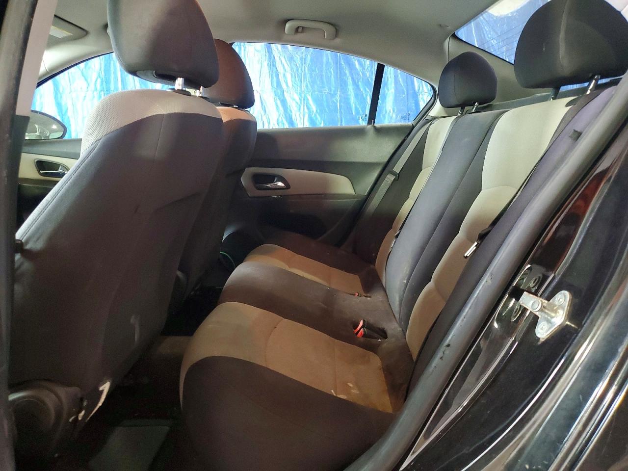 2015 Chevrolet Cruze Ls Black vin: 1G1PA5SG7F7177348