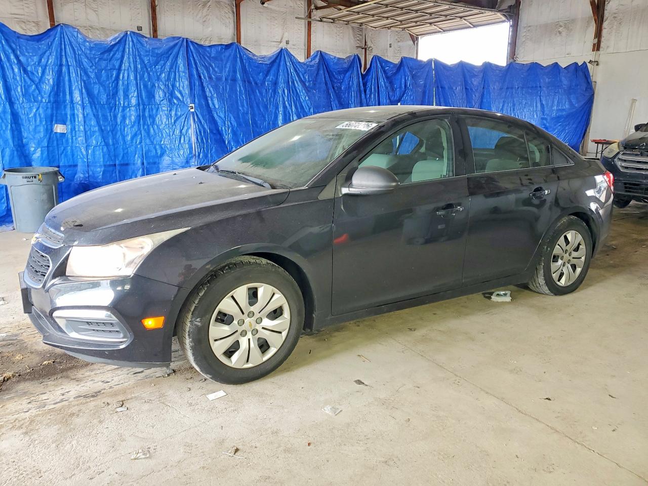 2015 Chevrolet Cruze Ls Black vin: 1G1PA5SG7F7177348