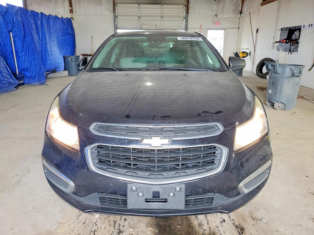 2015 Chevrolet Cruze Ls Black vin: 1G1PA5SG7F7177348