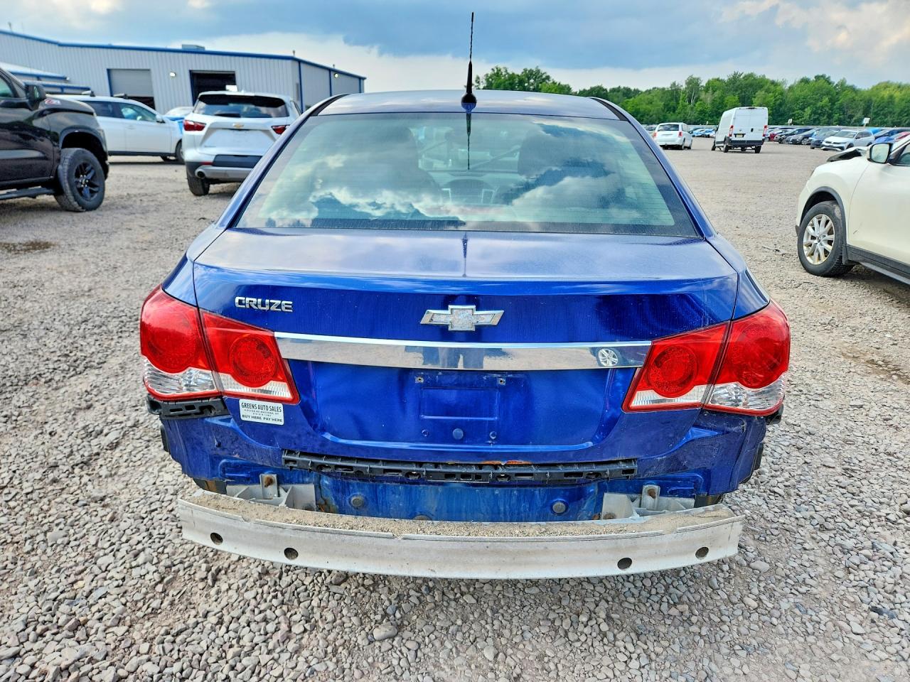 2013 Chevrolet Cruze Ls Blue vin: 1G1PA5SG8D7167652