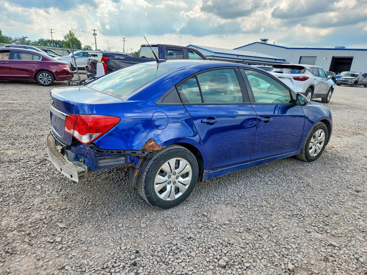 2013 Chevrolet Cruze Ls Blue vin: 1G1PA5SG8D7167652