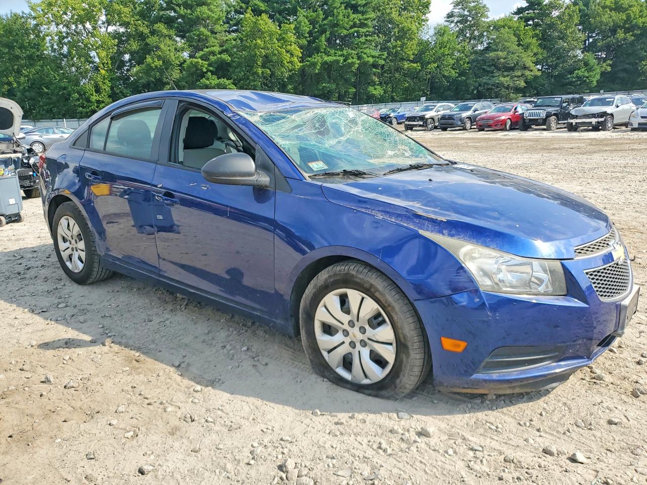 2013 Chevrolet Cruze Ls Blue vin: 1G1PA5SG8D7217823
