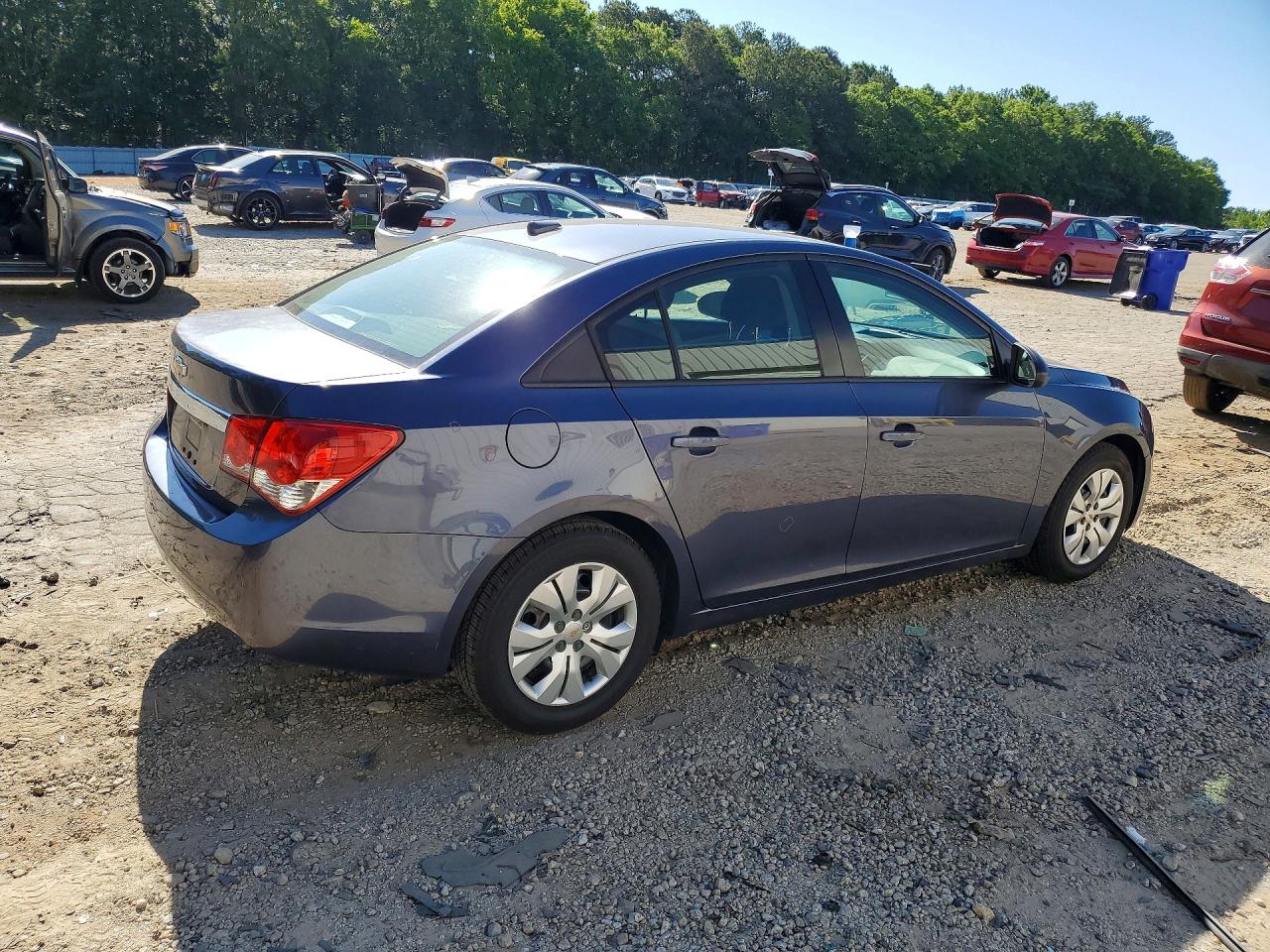 2014 Chevrolet Cruze Ls Blue vin: 1G1PA5SG8E7368095