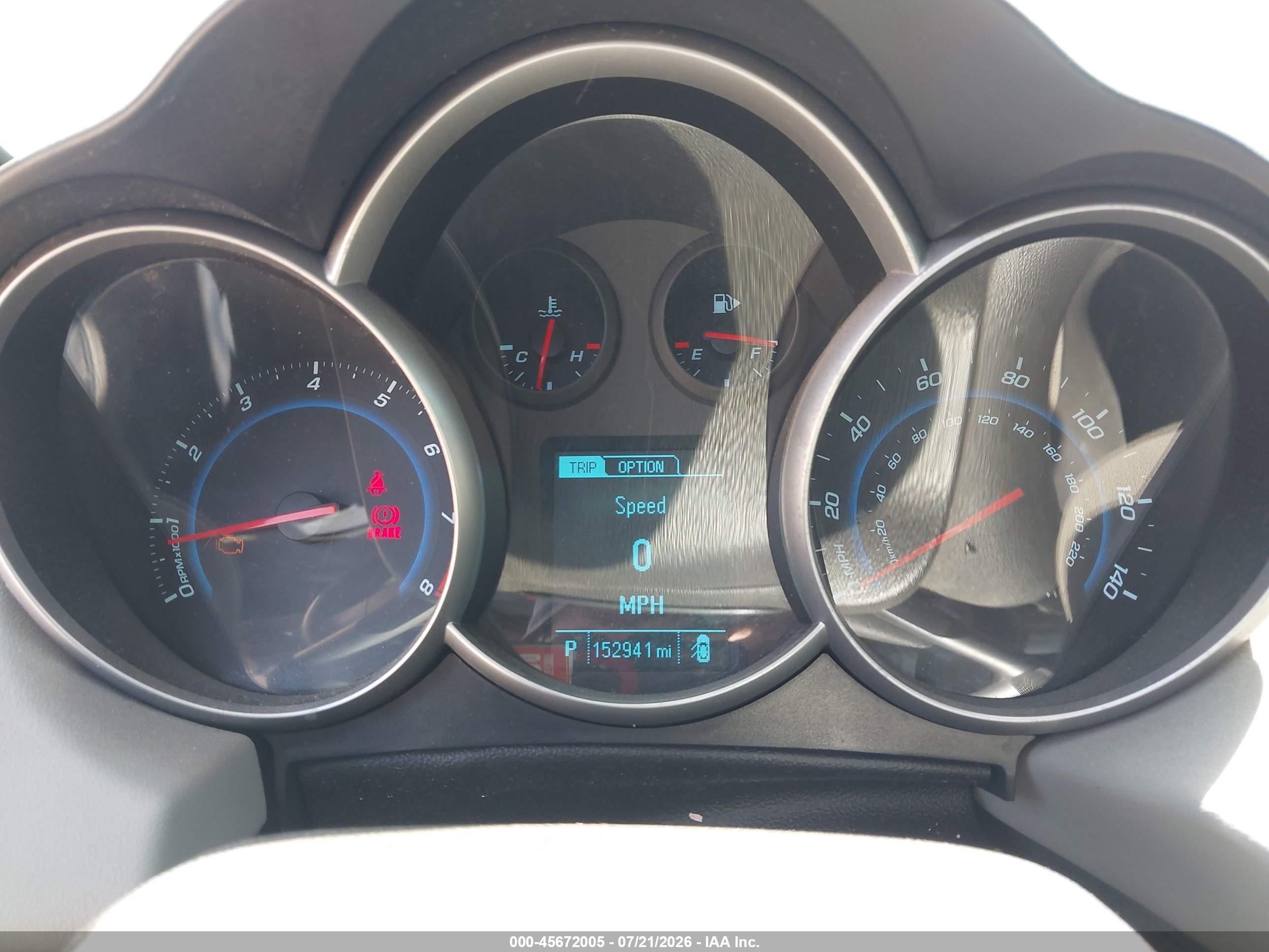 2015 Chevrolet Cruze Ls Auto Dark Blue vin: 1G1PA5SG9F7141693