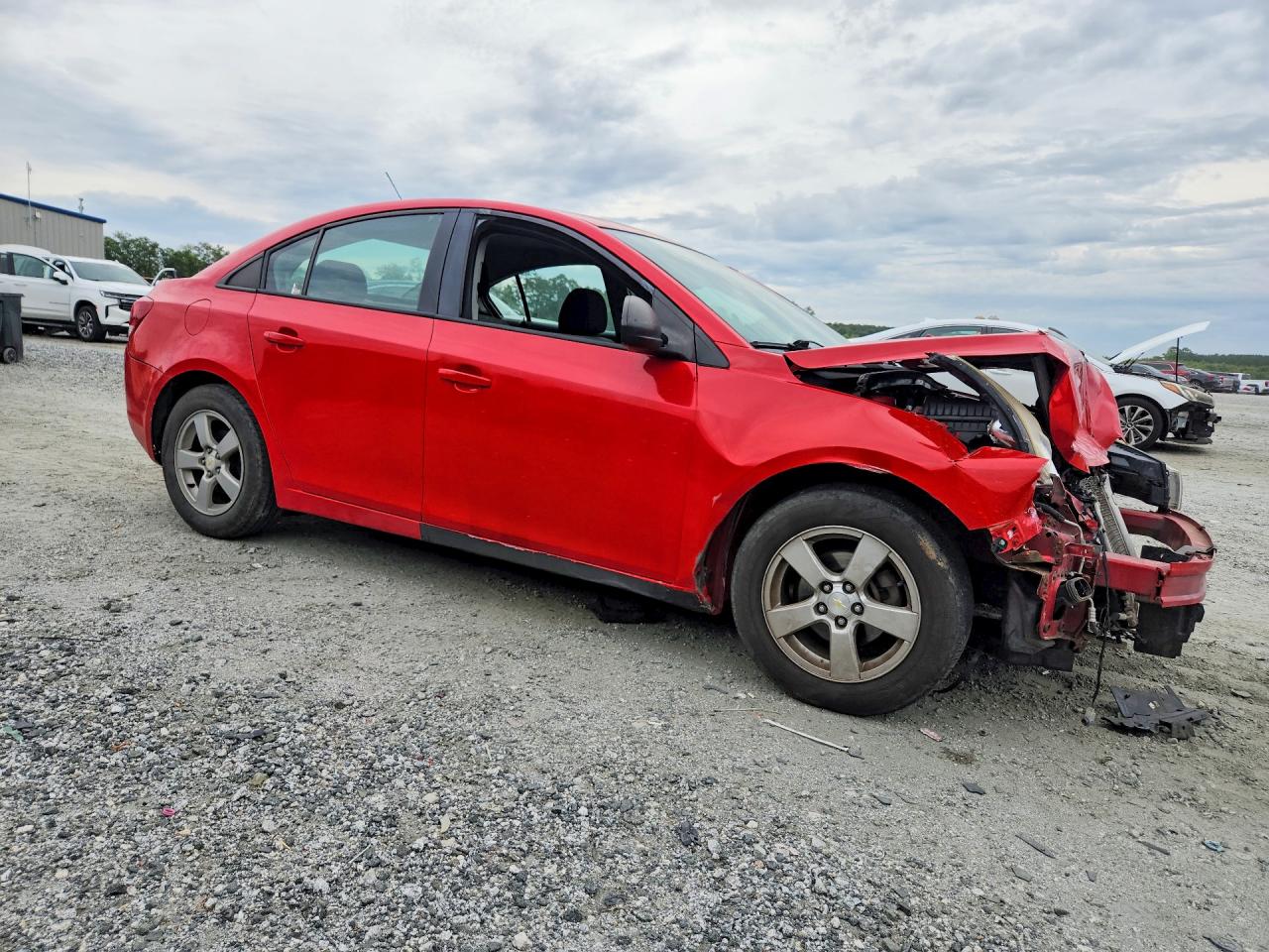 2015 Chevrolet Cruze Ls Red vin: 1G1PA5SG9F7182969
