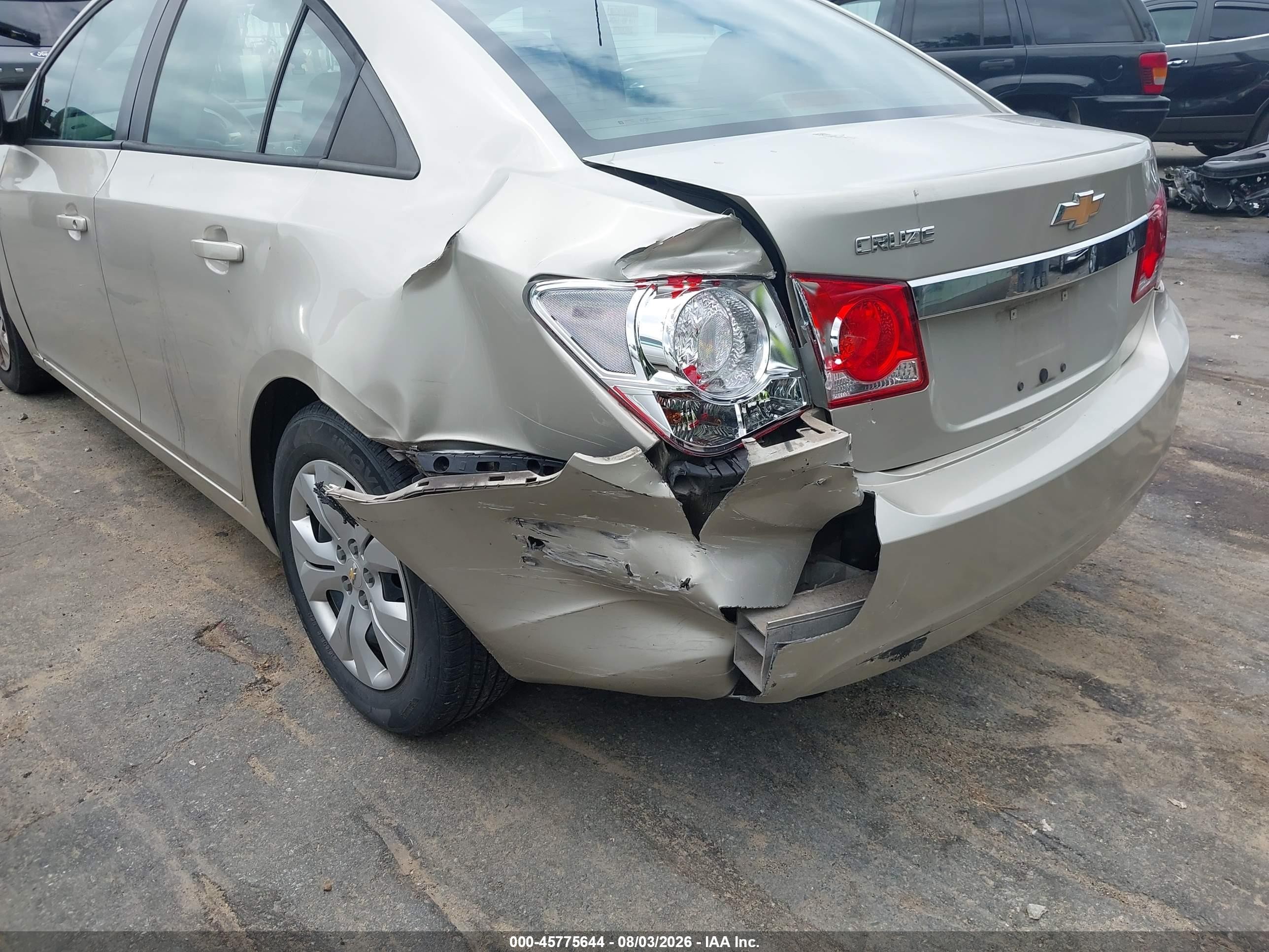 2013 Chevrolet Cruze Ls Auto Gold vin: 1G1PA5SGXD7269146