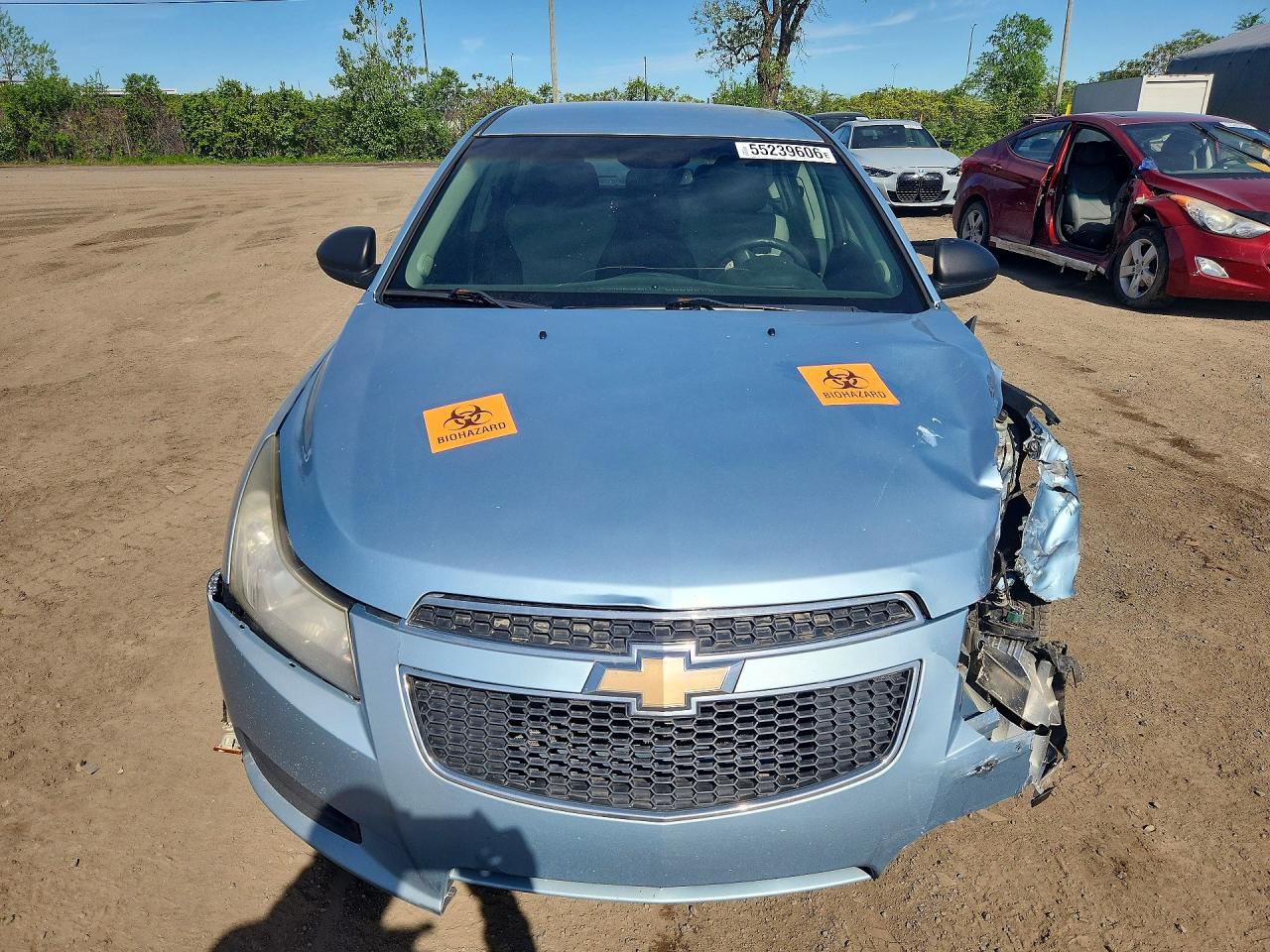 2011 Chevrolet Cruze Ls Blue vin: 1G1PA5SH0B7263023