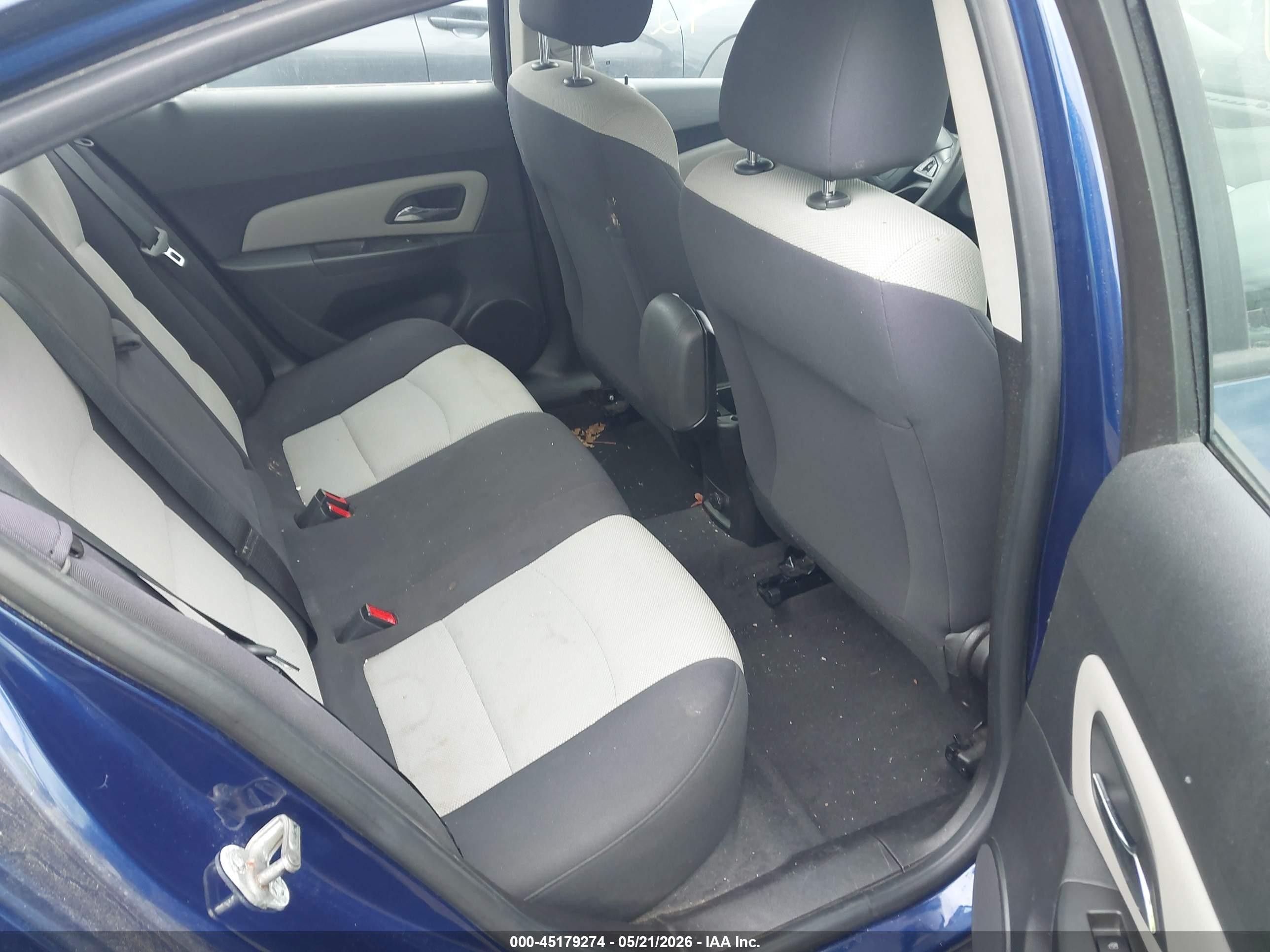 2013 Chevrolet Cruze Ls Auto Blue vin: 1G1PA5SH0D7238349