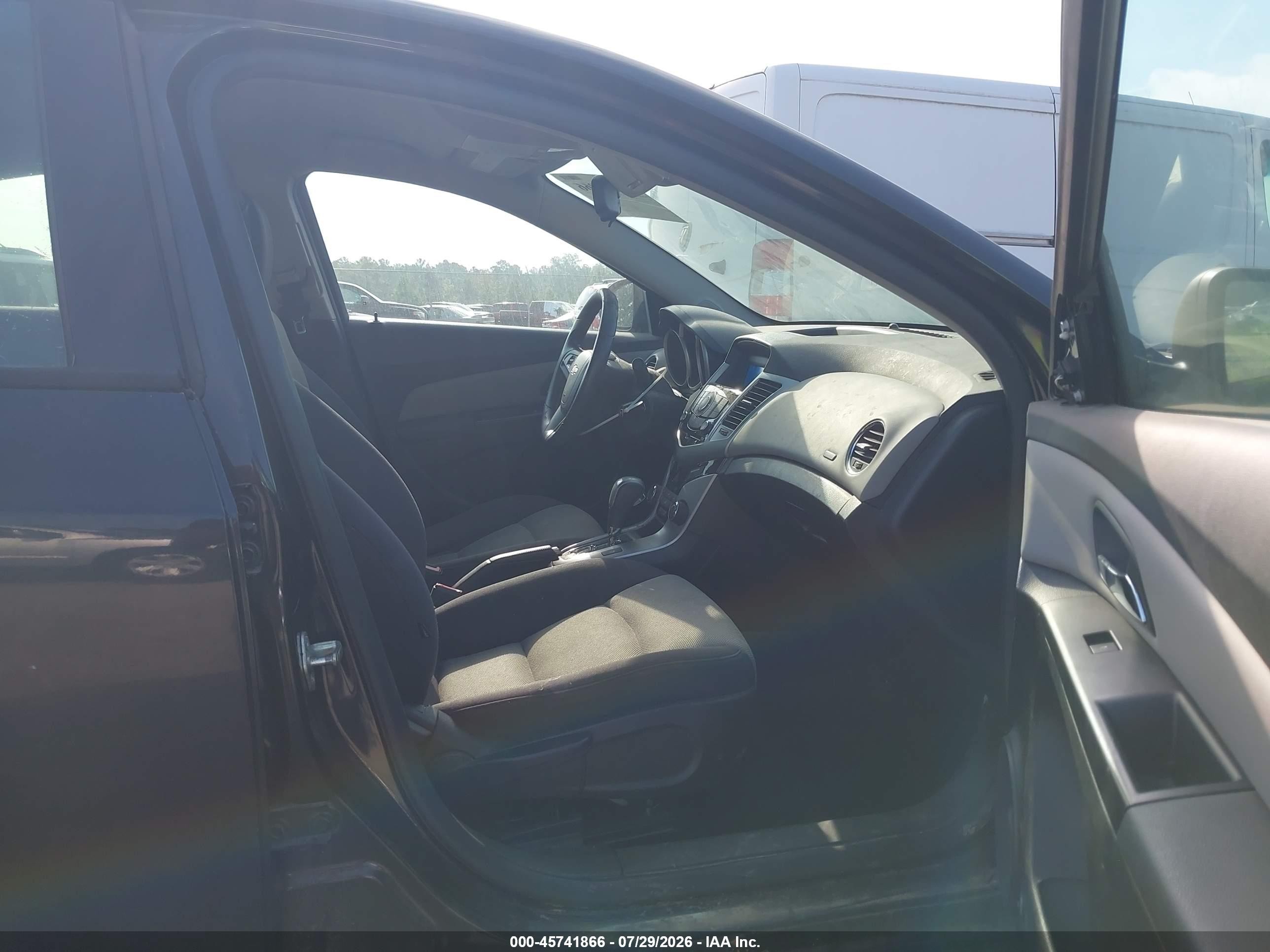 2013 Chevrolet Cruze Ls Auto Black vin: 1G1PA5SH0D7238450