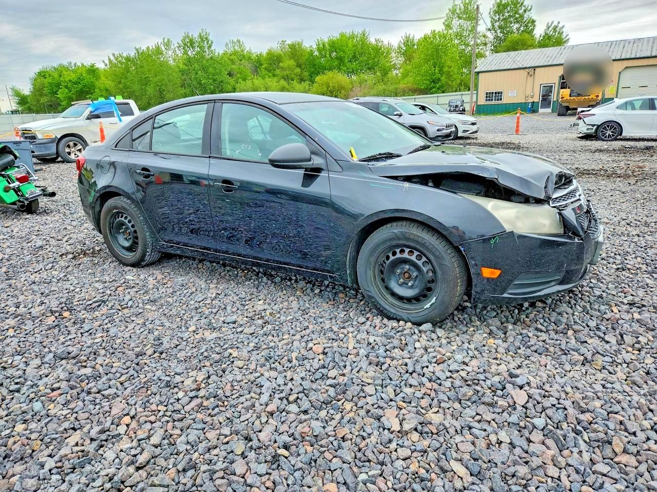 2013 Chevrolet Cruze Ls Black vin: 1G1PA5SH0D7252297