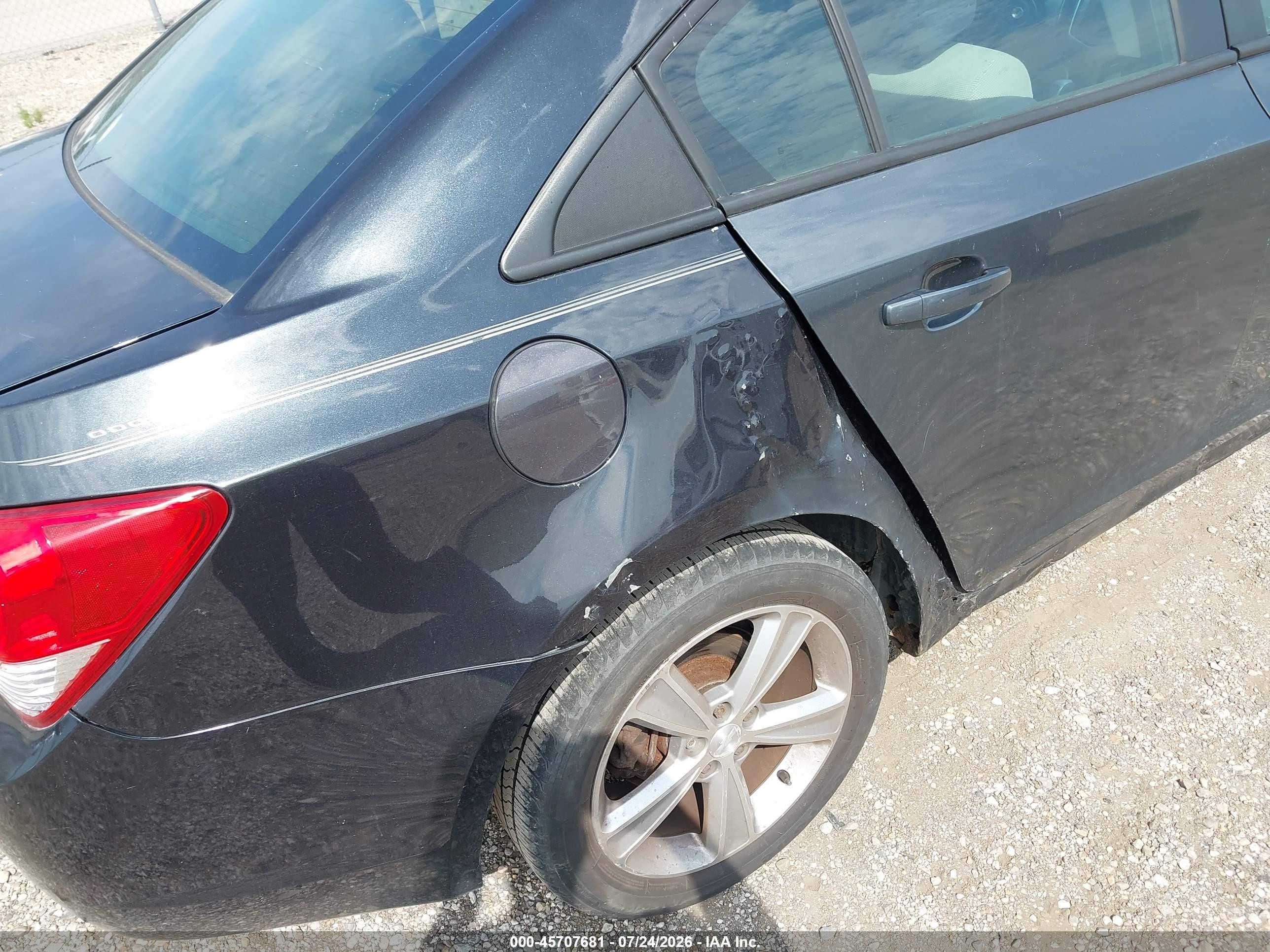 2013 Chevrolet Cruze Ls Auto Черный vin: 1G1PA5SH0D7308030