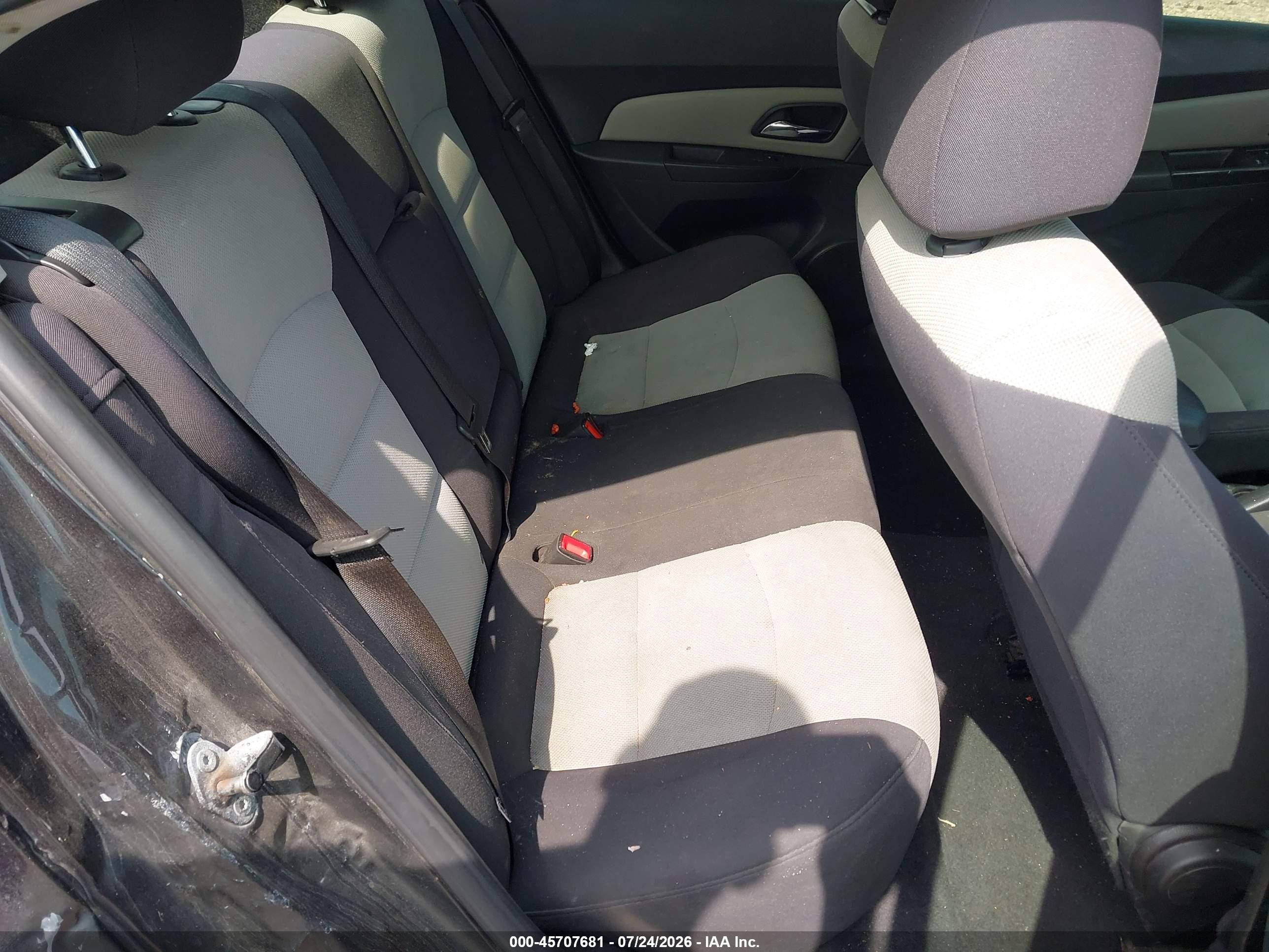 2013 Chevrolet Cruze Ls Auto Черный vin: 1G1PA5SH0D7308030