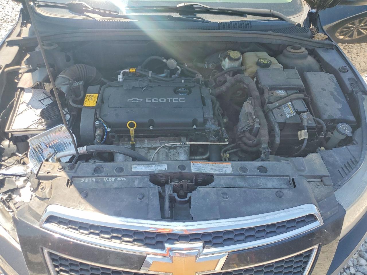 2013 Chevrolet Cruze Ls Черный vin: 1G1PA5SH0D7309212