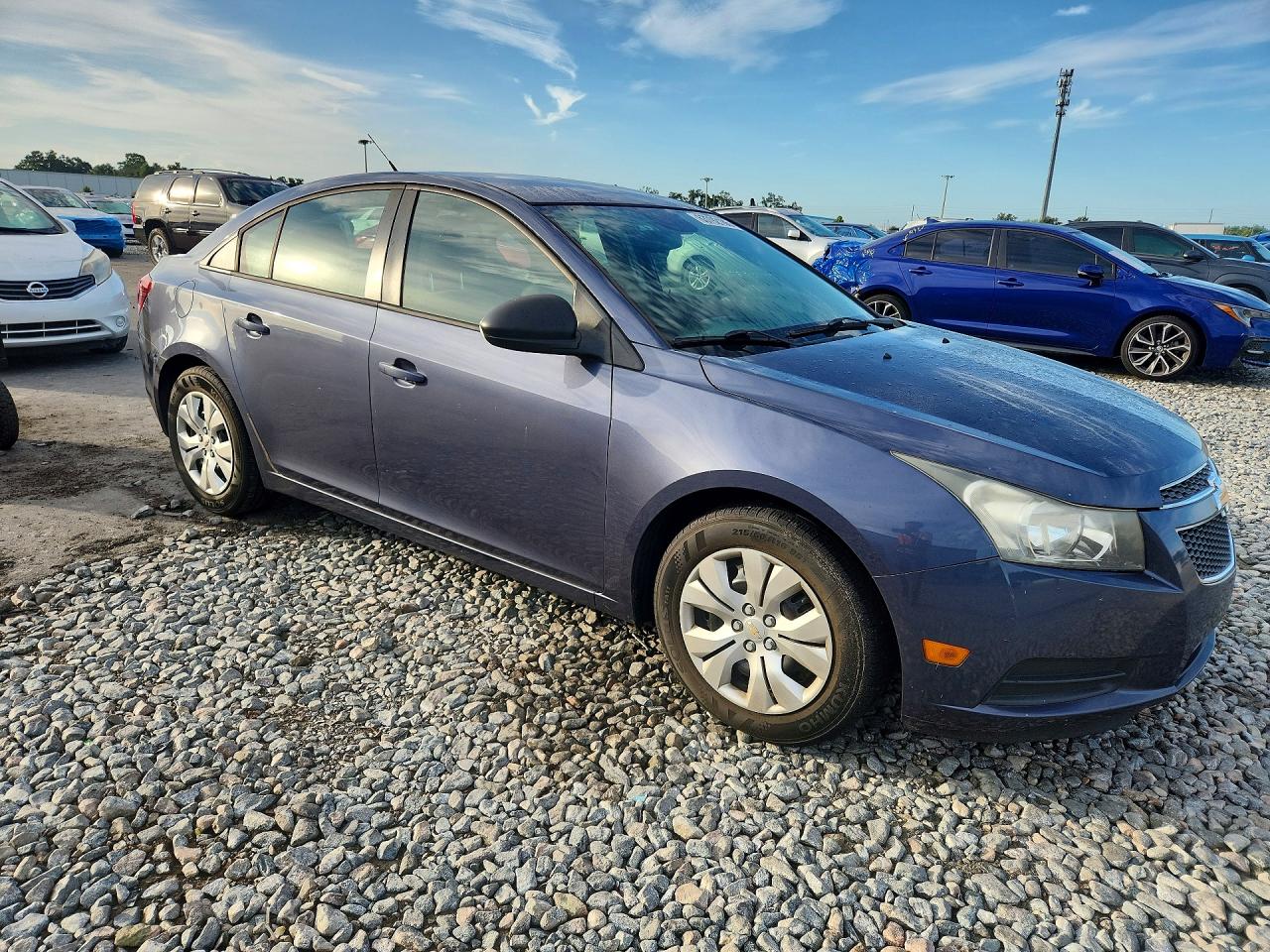 2013 Chevrolet Cruze Ls Blue vin: 1G1PA5SH0D7310926