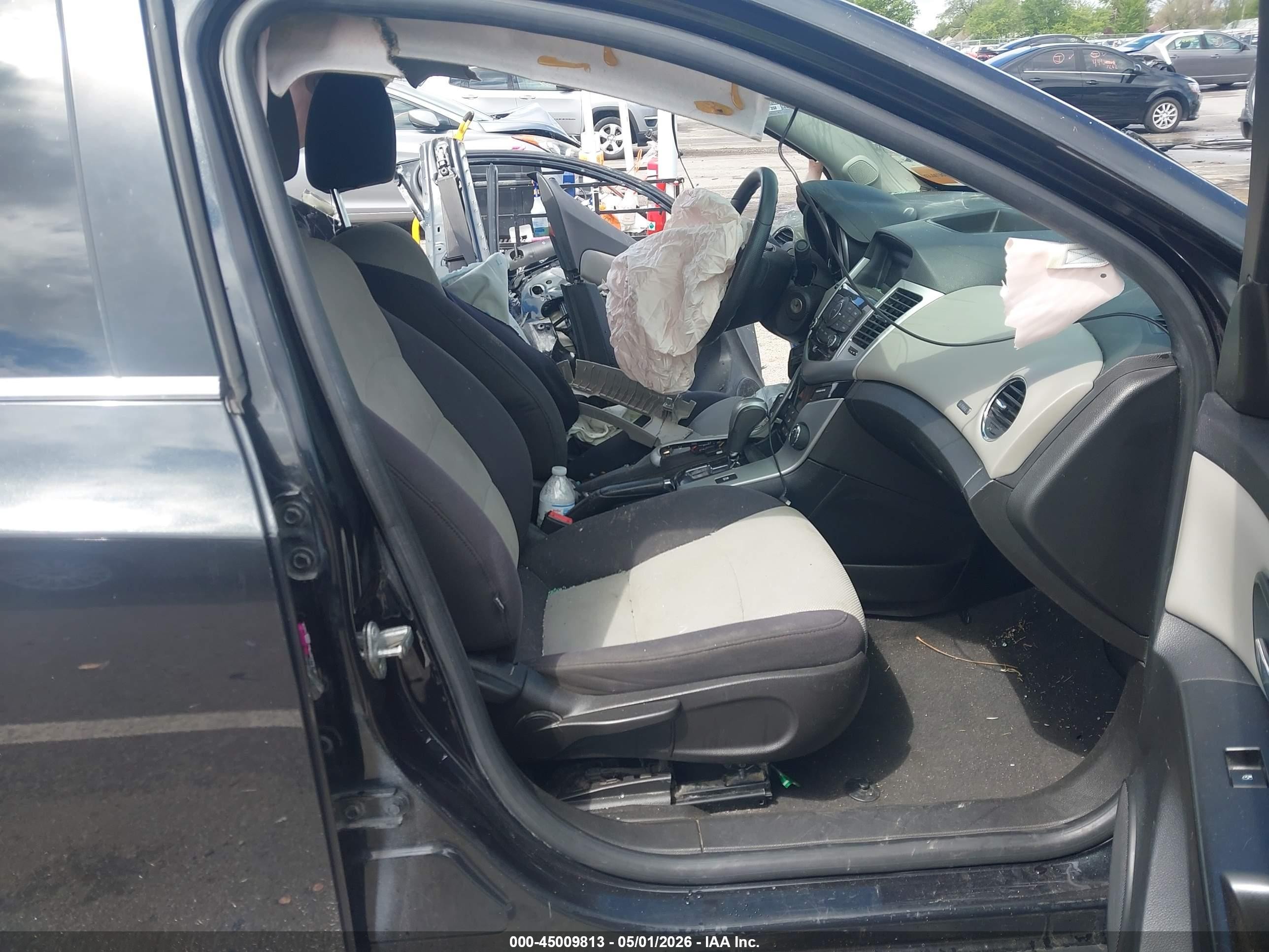 2014 Chevrolet Cruze Ls Auto Black vin: 1G1PA5SH0E7118987